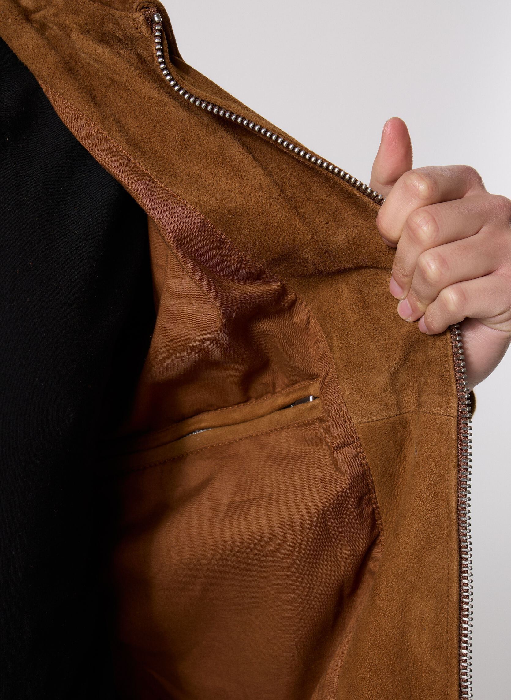 Chaquetas de cuero Veste En Cuir-LCFLYCITYS hombre naranja Schott Chaquetas de cuero Veste En Cuir-LCFLYCITYS hombre naranja Rust