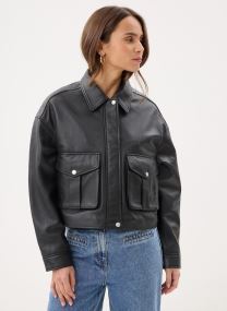 Leren jassen Aviateur Oversize-LCWDELIA dames zwart Schott Leren jassen Aviateur Oversize-LCWDELIA dames zwart BLACK