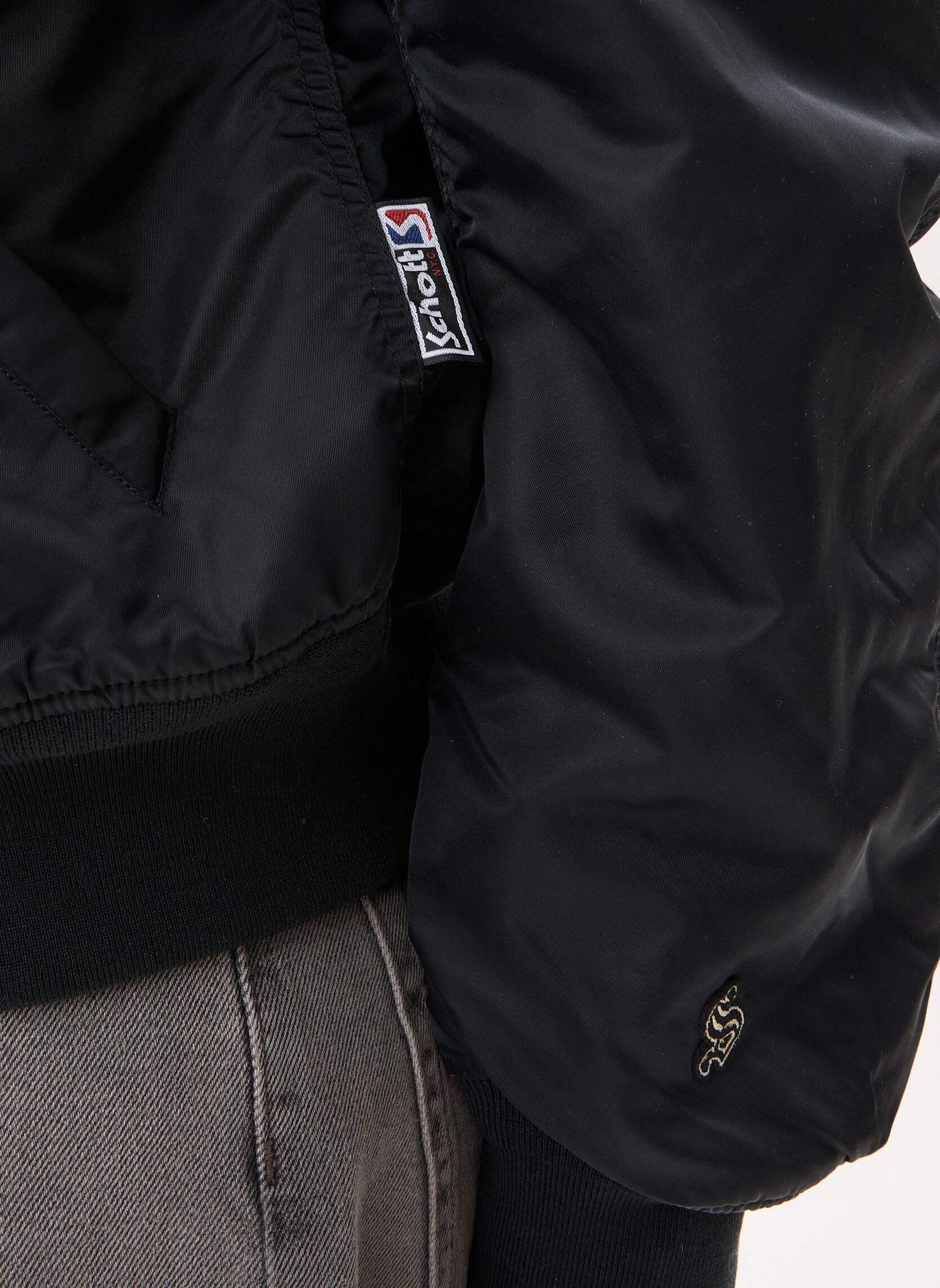 Blousons Bombers Urban Teddy-SPORTING homme noir Schott Blousons Bombers Urban Teddy-SPORTING homme noir BLACK