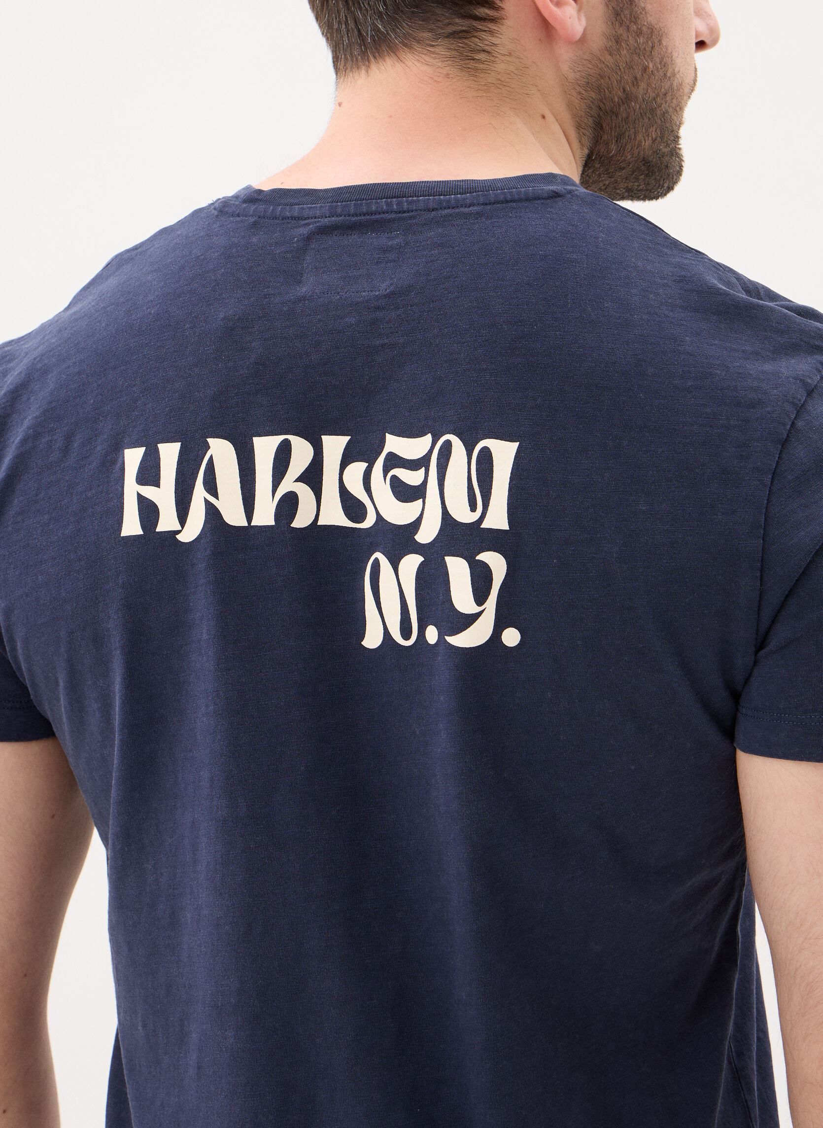 Tee-shirts Tshirt Schott-TSDISTRICT homme bleu Schott Tee-shirts Tshirt Schott-TSDISTRICT homme bleu Dark Navy