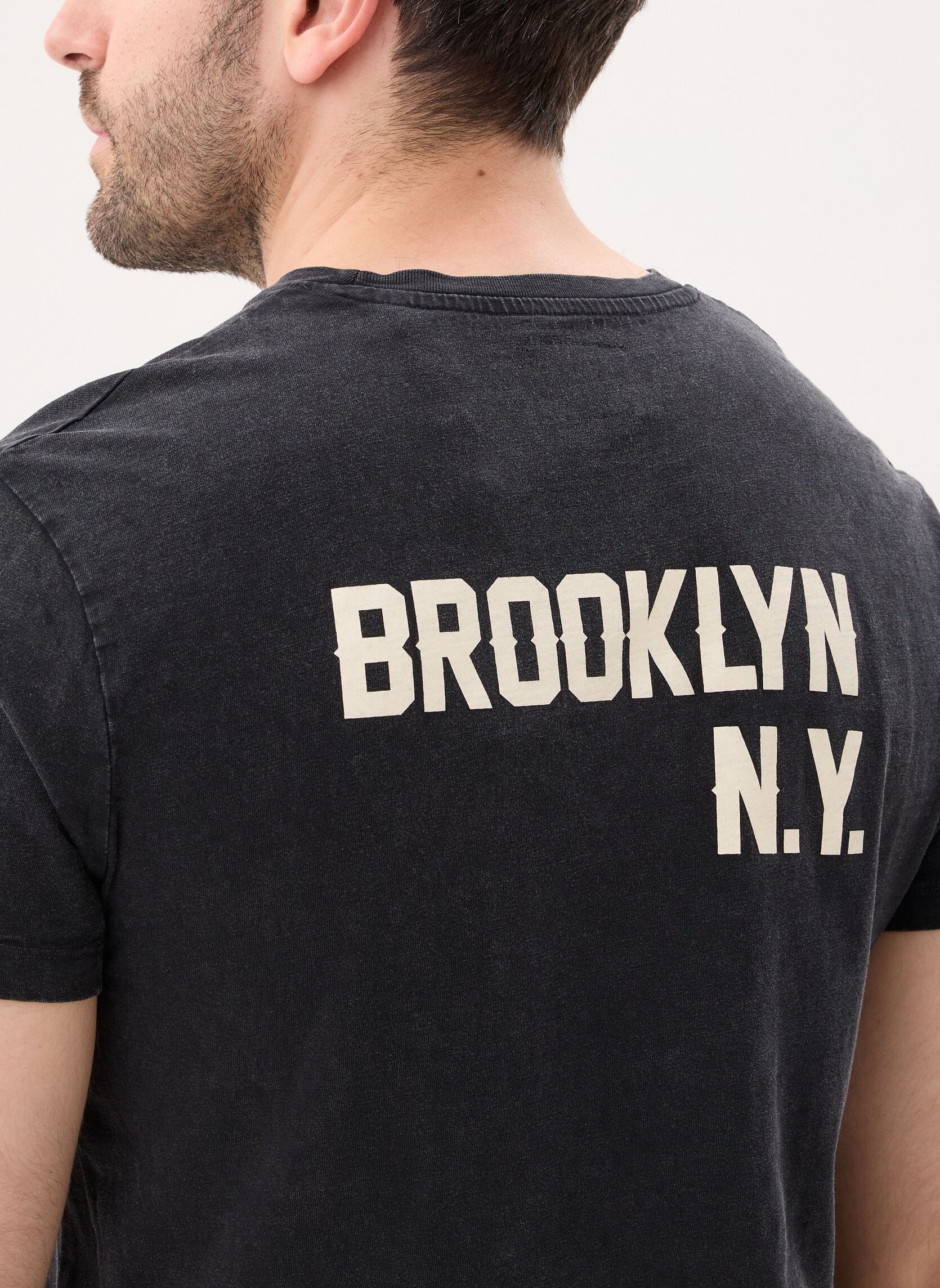 Tee-shirts Tshirt Schott-TSDISTRICT homme noir Schott Tee-shirts Tshirt Schott-TSDISTRICT homme noir Washed black