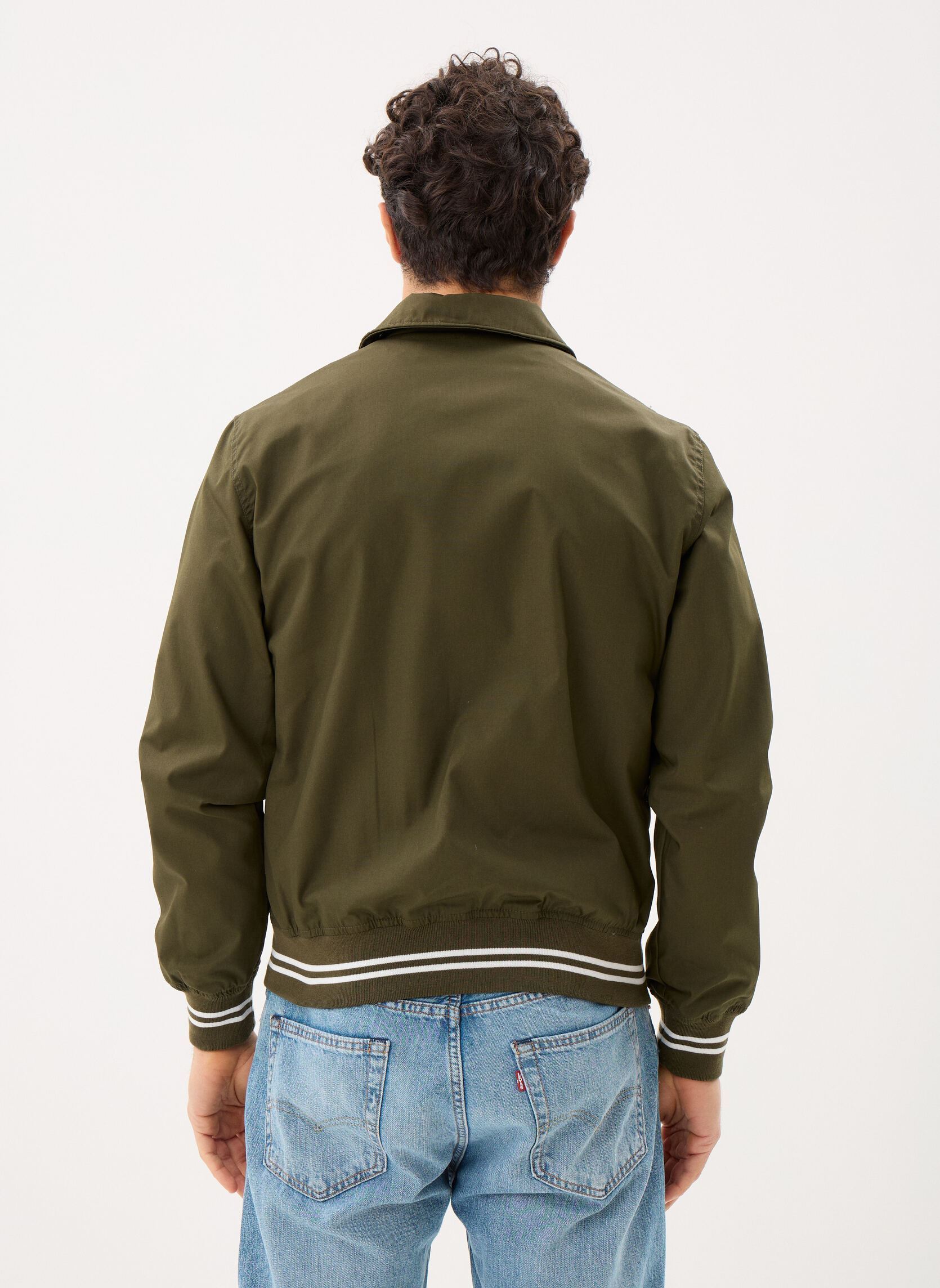 Jacken Blouson Varisty-UNIVERSITY2 herren grün Schott Jacken Blouson Varisty-UNIVERSITY2 herren grün Kaki