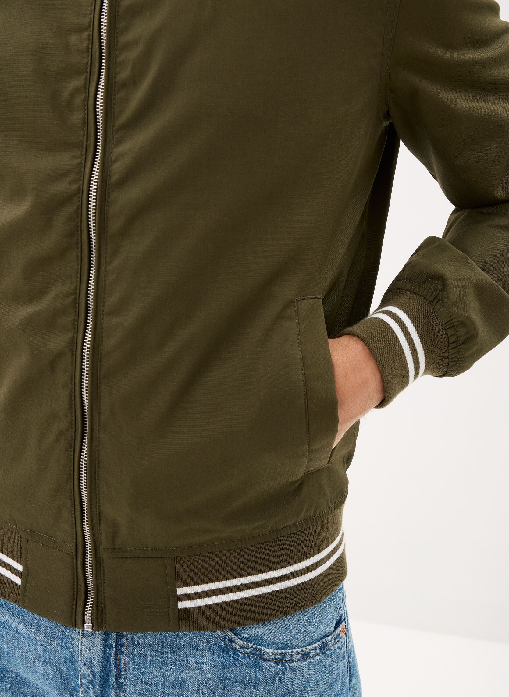 Jacken Blouson Varisty-UNIVERSITY2 herren grün Schott Jacken Blouson Varisty-UNIVERSITY2 herren grün Kaki
