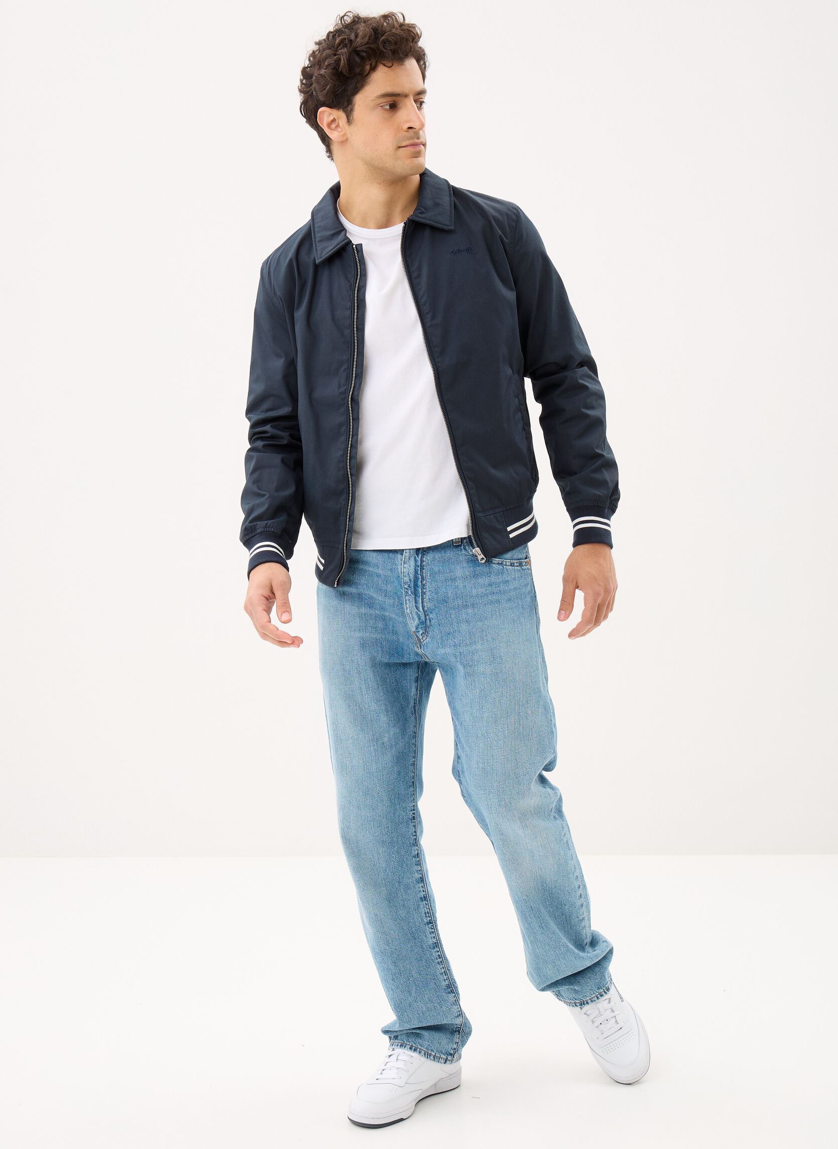 Jacken Blouson Varisty-UNIVERSITY2 herren blau Schott Jacken Blouson Varisty-UNIVERSITY2 herren blau Navy
