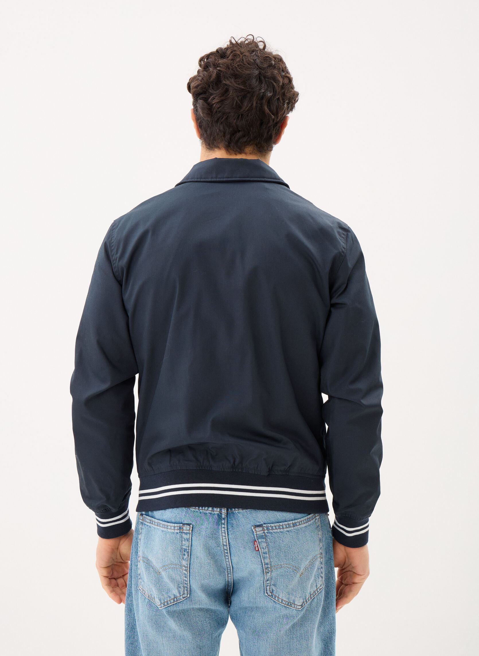 Jacken Blouson Varisty-UNIVERSITY2 herren blau Schott Jacken Blouson Varisty-UNIVERSITY2 herren blau Navy