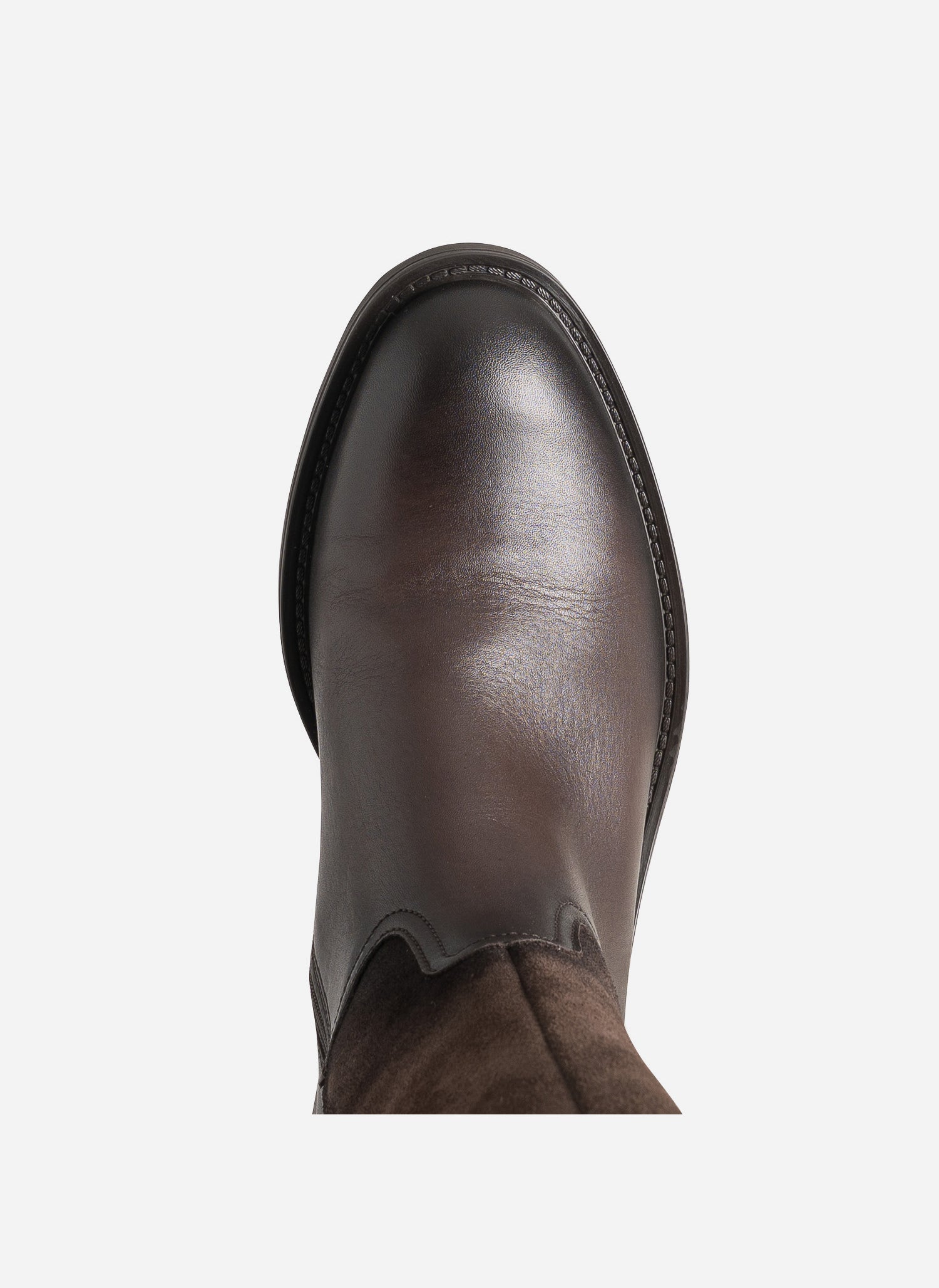 Bottes Vintage DURER 1982 – Cuir Marron, Talon Haut, Taille 38,5