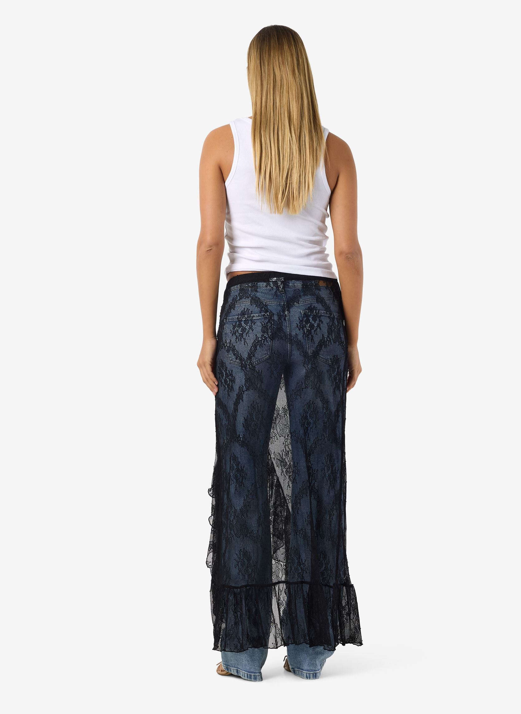 Jupes longues Nmlucia Nw Long Skirt Jrs femme noir Noisy May Jupes longues Nmlucia Nw Long Skirt Jrs femme noir Black