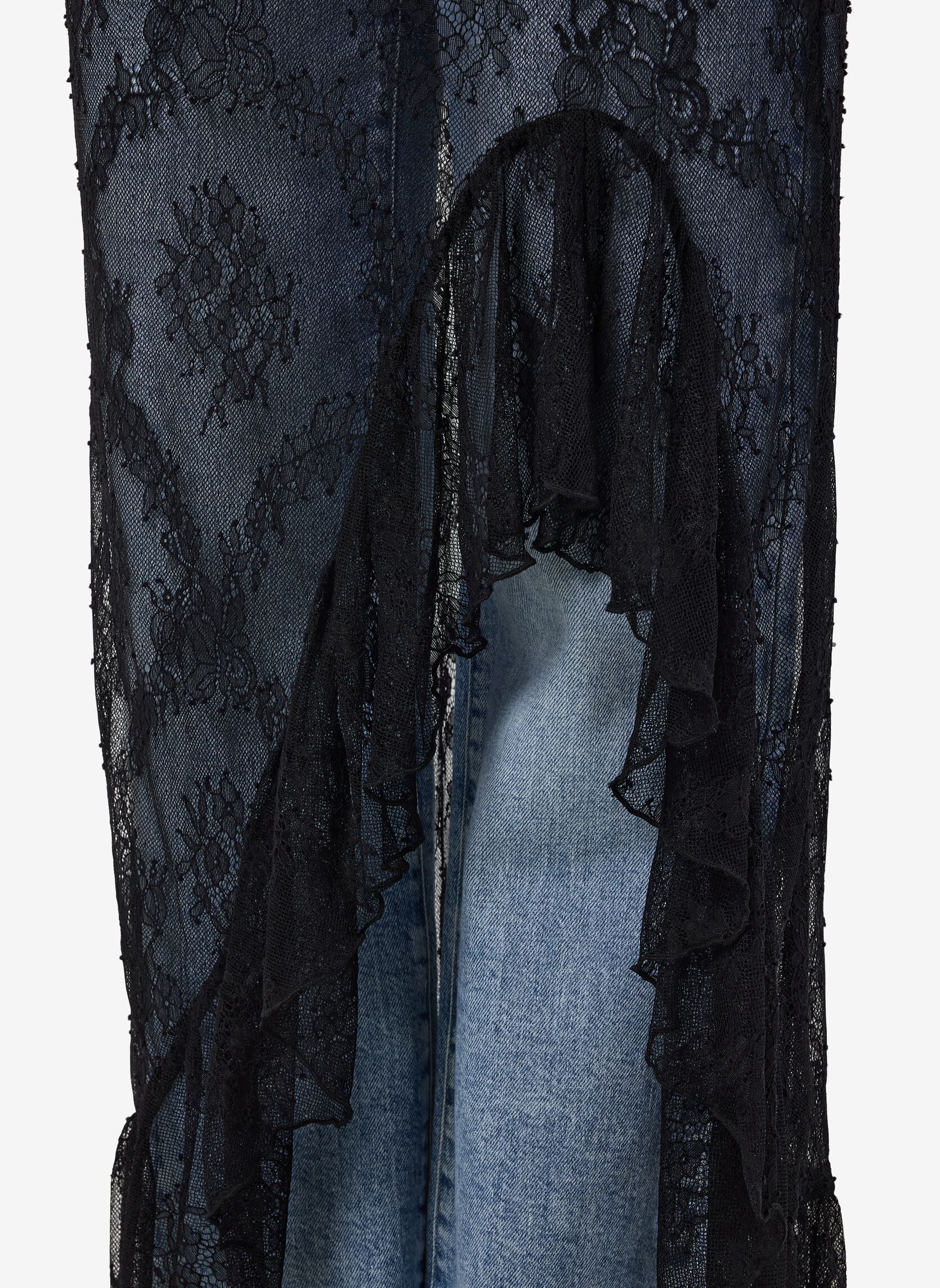 Jupes longues Nmlucia Nw Long Skirt Jrs femme noir Noisy May Jupes longues Nmlucia Nw Long Skirt Jrs femme noir Black
