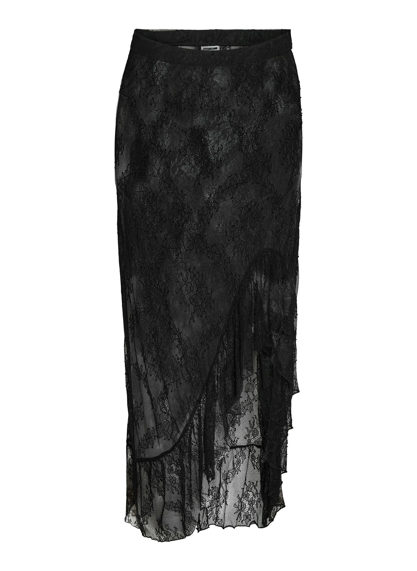 Jupes longues Nmlucia Nw Long Skirt Jrs femme noir Noisy May Jupes longues Nmlucia Nw Long Skirt Jrs femme noir Black