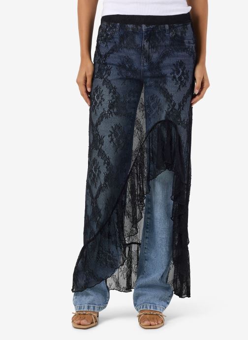 Noisy May Lange rokken Nmlucia Nw Long Skirt Jrs dames zwart