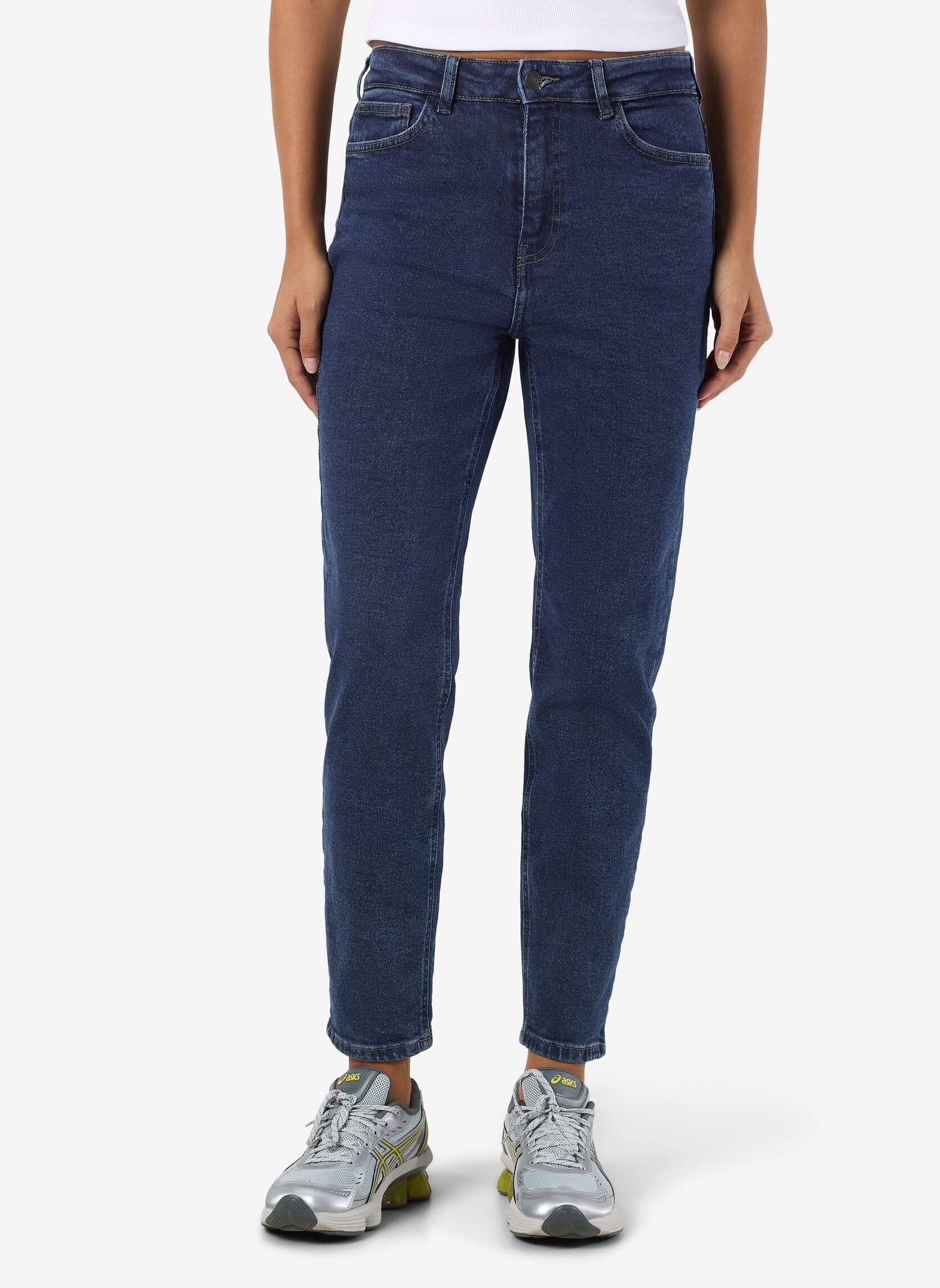 Straight Fit Jeans Nmmoni Hw Ank Jeans Az365Db Fwd Noos damen blau Noisy May Straight Fit Jeans Nmmoni Hw Ank Jeans Az365Db Fwd Noos damen blau DARK BLUE DENIM