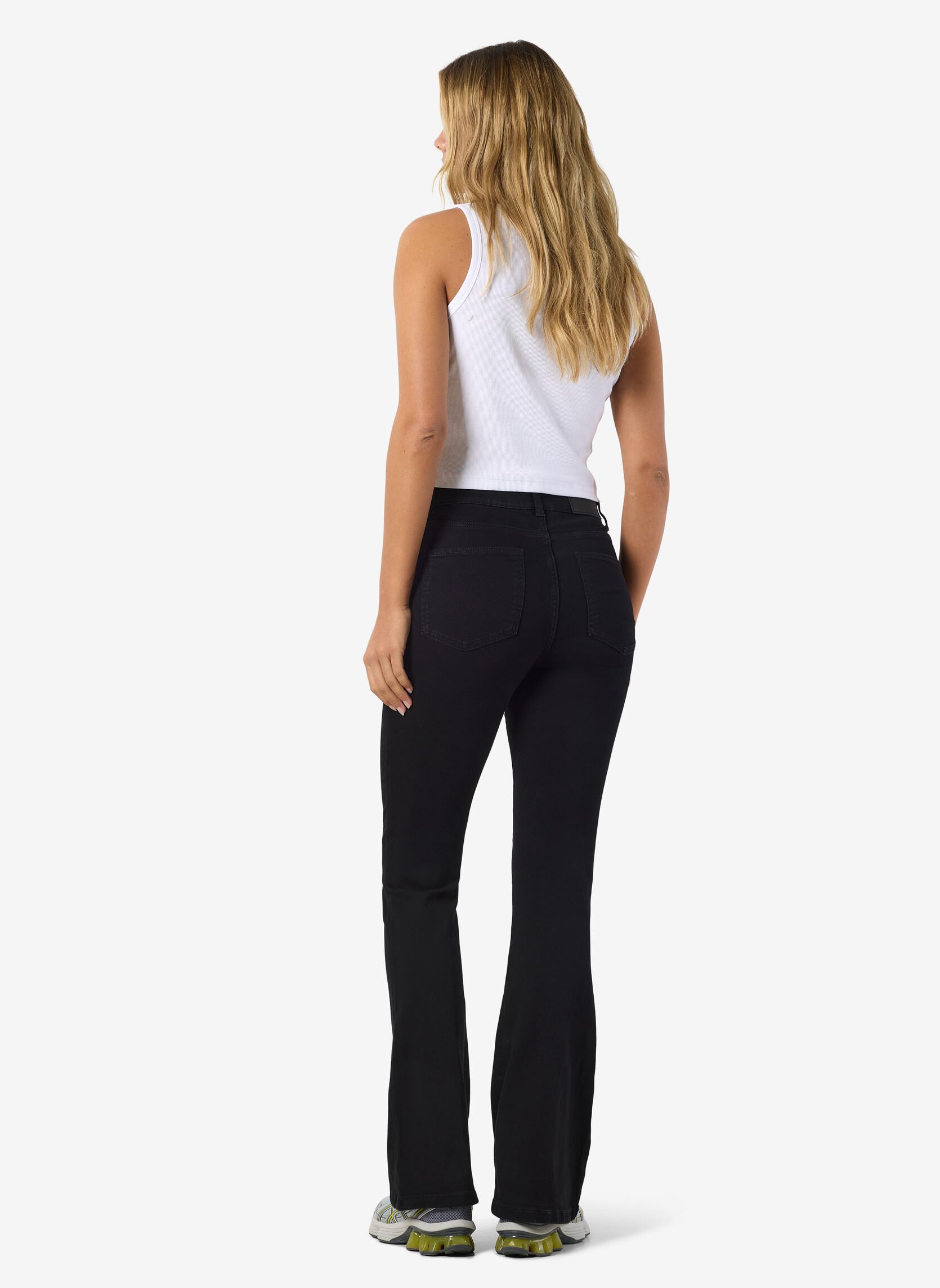 Flared Jeans Nmsallie Hw Flare Jean Vi023Bl Fwd Noos damen schwarz Noisy May Flared Jeans Nmsallie Hw Flare Jean Vi023Bl Fwd Noos damen schwarz Black
