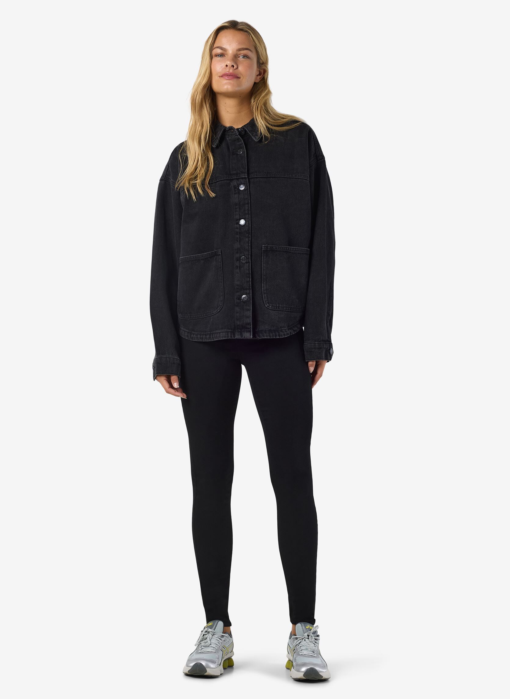 Vestes en jean Nmkettie L/S Reg Dnm Jcket Vi559Bl Noos femme noir Noisy May Vestes en jean Nmkettie L/S Reg Dnm Jcket Vi559Bl Noos femme noir BLACK DENIM