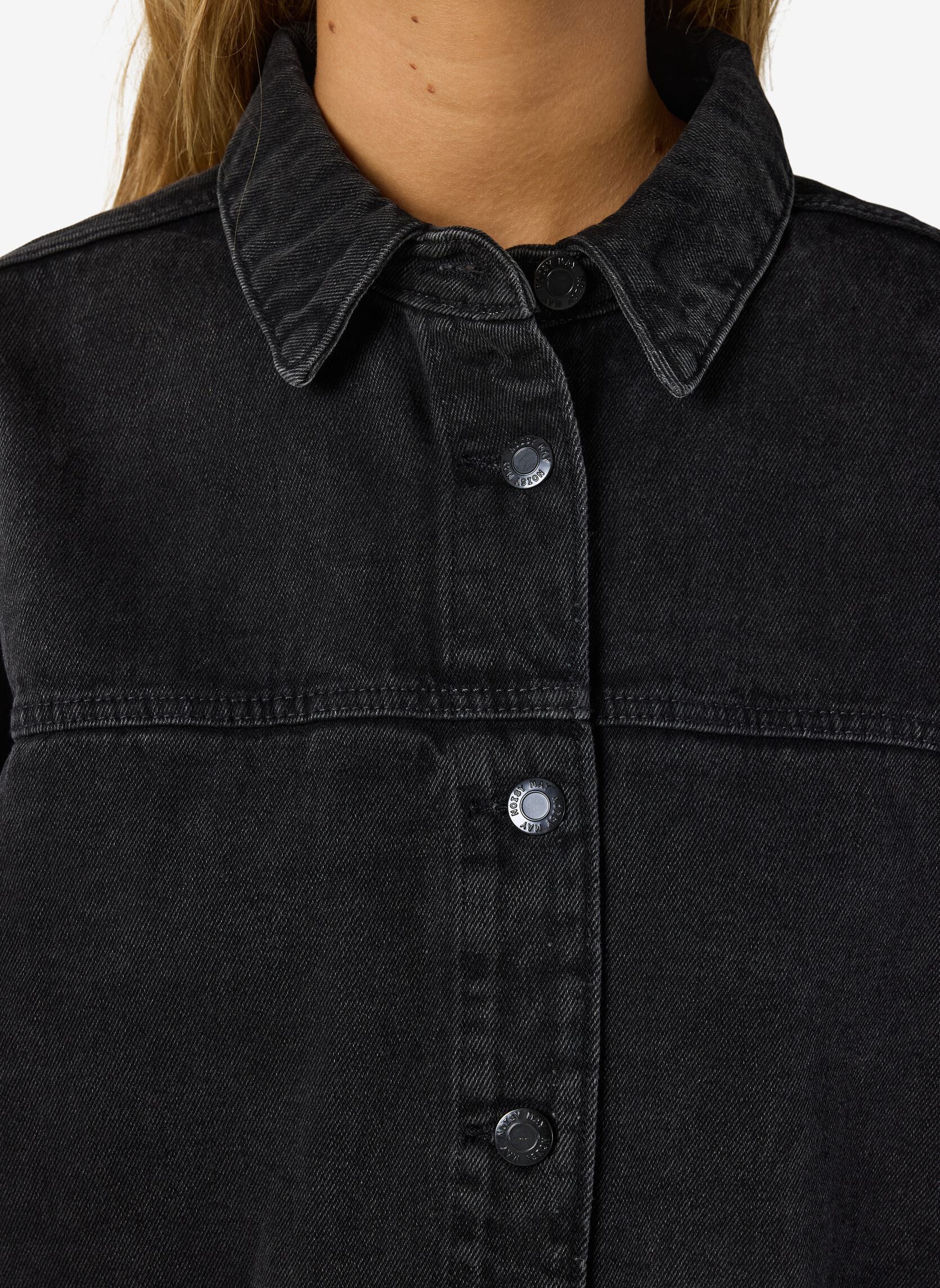 Vestes en jean Nmkettie L/S Reg Dnm Jcket Vi559Bl Noos femme noir Noisy May Vestes en jean Nmkettie L/S Reg Dnm Jcket Vi559Bl Noos femme noir BLACK DENIM