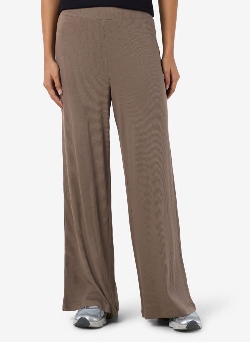 Noisy May Wijde broeken Nmpasa Nw Wide Pants Noos dames bruin