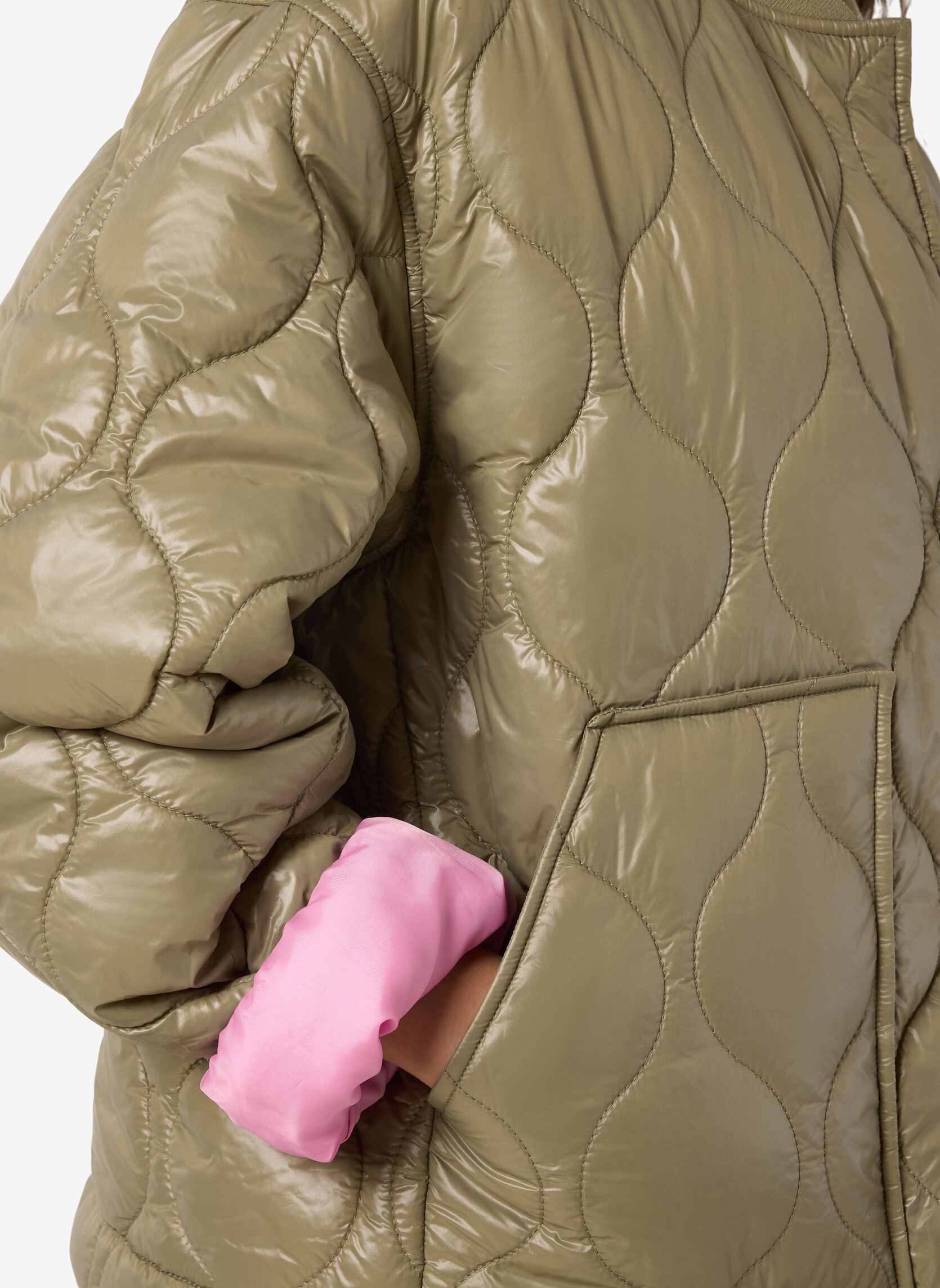 Blousons Nmallie Shiny Quilted Jacket femme beige Noisy May Blousons Nmallie Shiny Quilted Jacket femme beige Mermaid