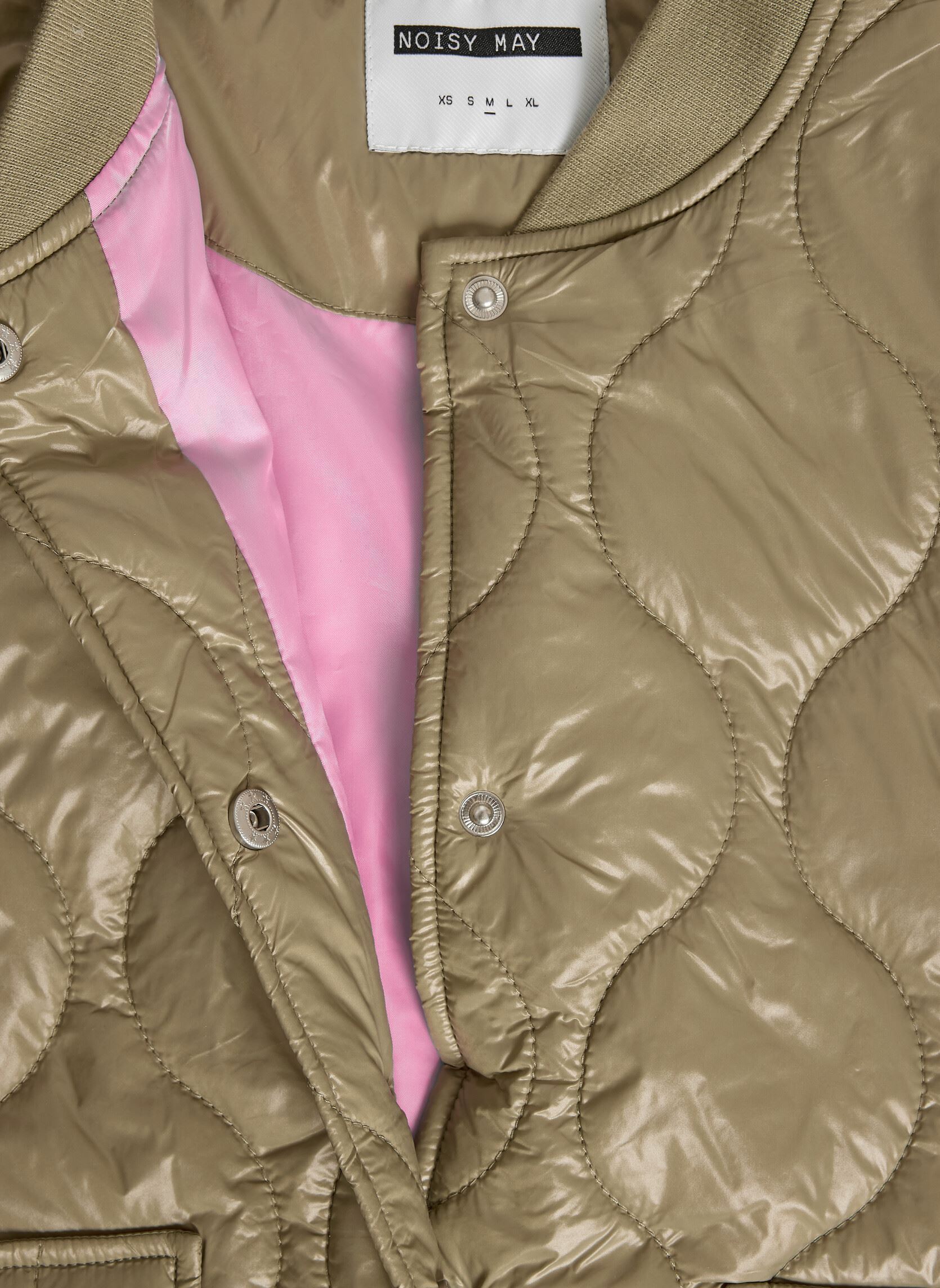 Blousons Nmallie Shiny Quilted Jacket femme beige Noisy May Blousons Nmallie Shiny Quilted Jacket femme beige Mermaid