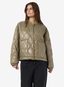 Blousons Nmallie Shiny Quilted Jacket femme beige