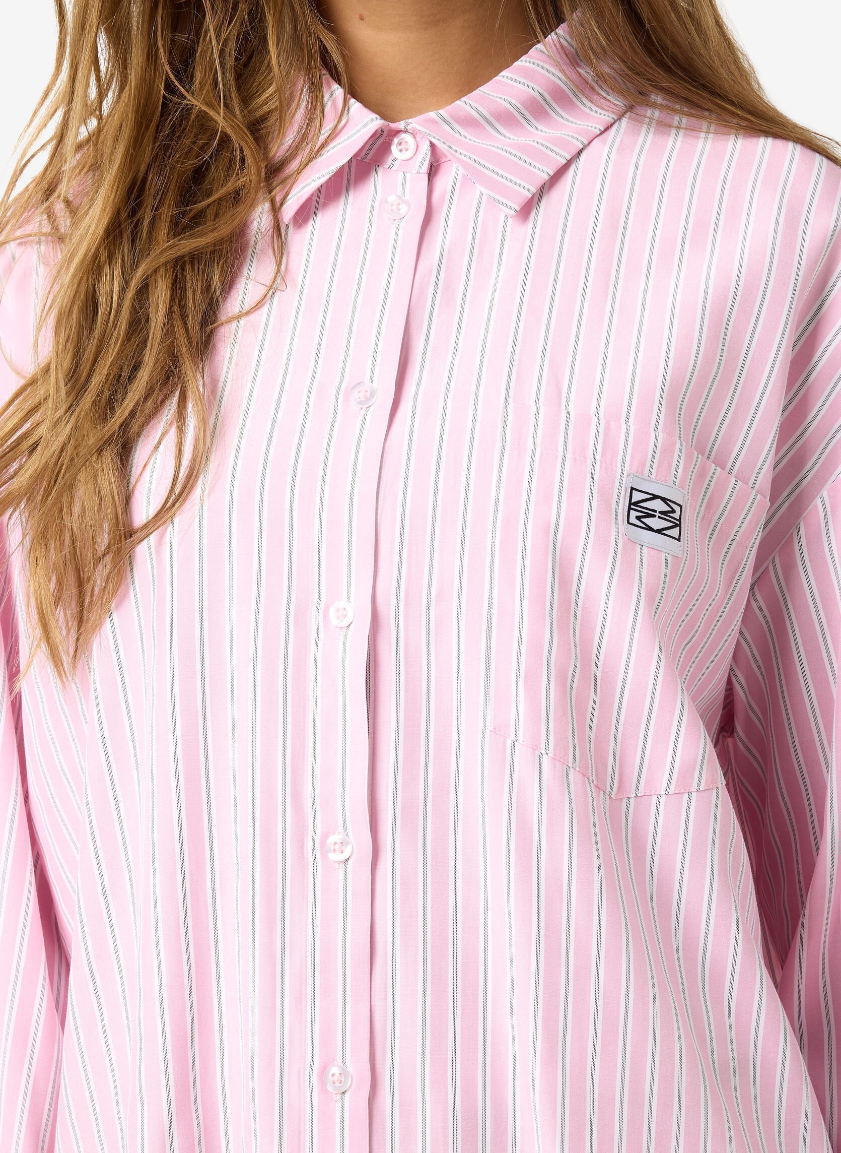 Langarm-Hemden Nmfrida L/S Button Shirt Wvn Box damen rosa Noisy May Langarm-Hemden Nmfrida L/S Button Shirt Wvn Box damen rosa BONBON