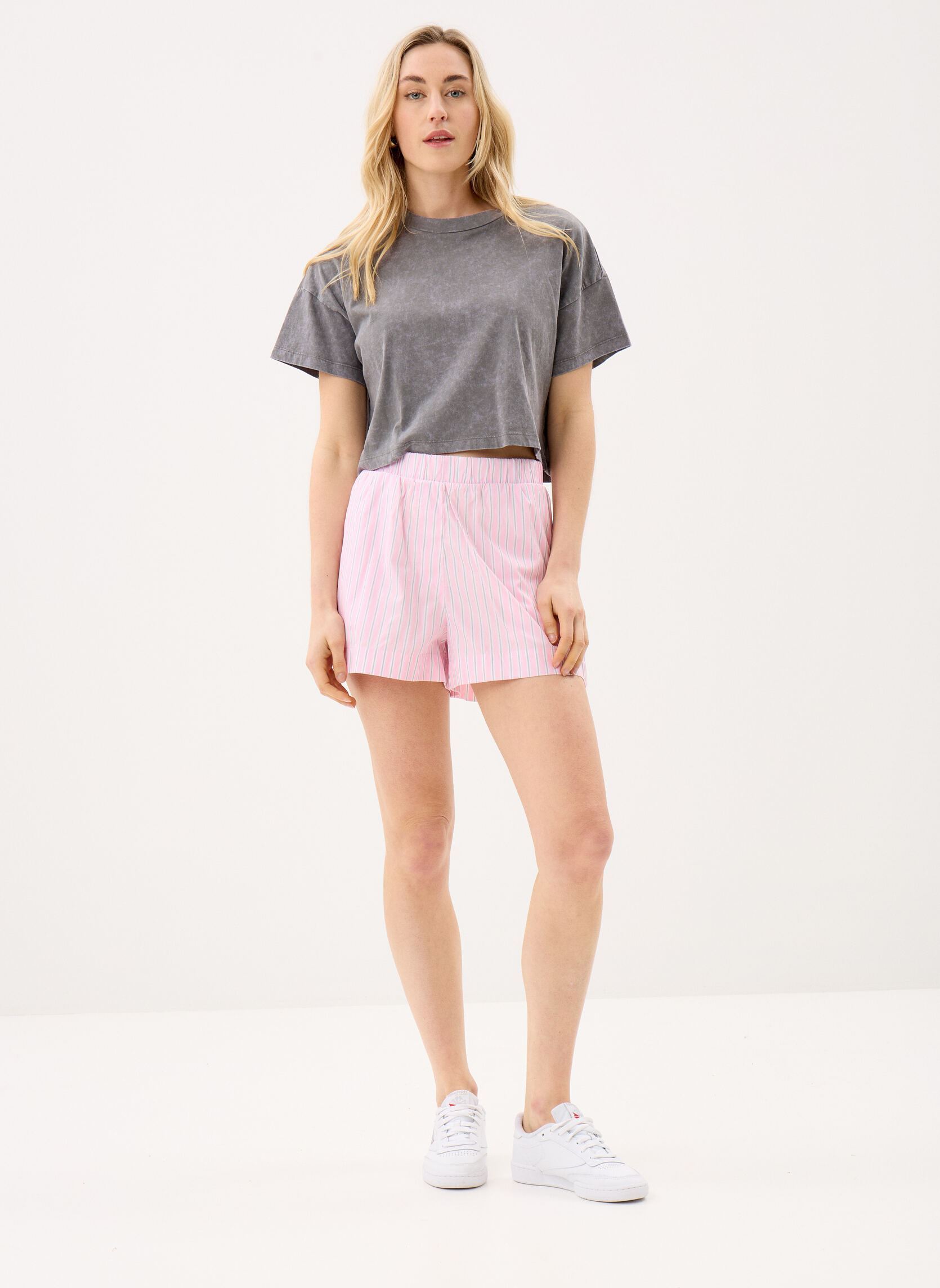Shorts Nmfrida Shorts Wvn Box damen rosa Noisy May Shorts Nmfrida Shorts Wvn Box damen rosa BONBON