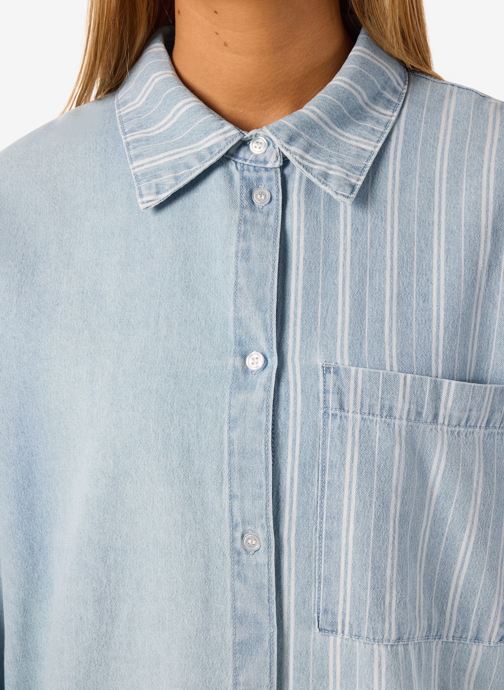 Chemises manches longues Nmkatri L/S Oversized Shirt Bs006Lb femme bleu Noisy May Chemises manches longues Nmkatri L/S Oversized Shirt Bs006Lb femme bleu Medium Blue Denim
