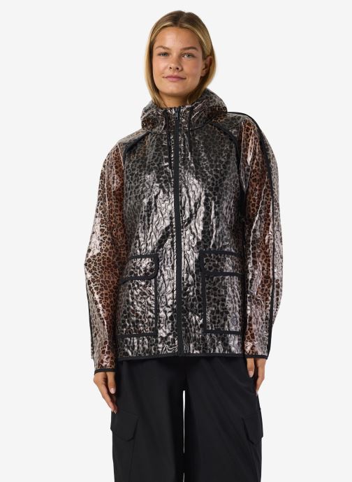 Noisy May Vestes Nmsky Transparent Hood Jacket femme noir
