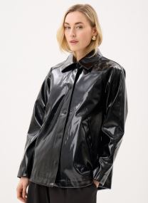 Jacken Nmsky Vinyl Pleated Jacket damen schwarz Noisy May Jacken Nmsky Vinyl Pleated Jacket damen schwarz Black