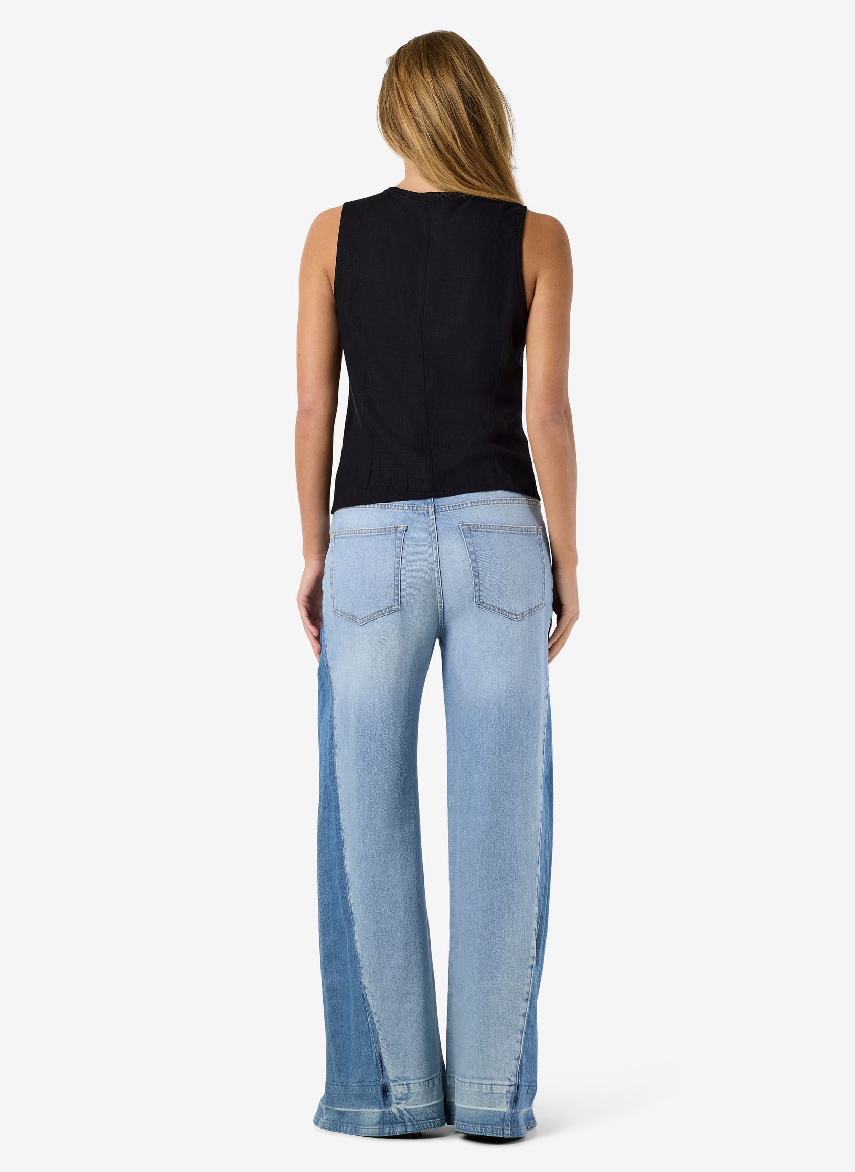 Tops Nmleilani S/L Waistcoat Wvn Fwd femme noir Noisy May Tops Nmleilani S/L Waistcoat Wvn Fwd femme noir Black