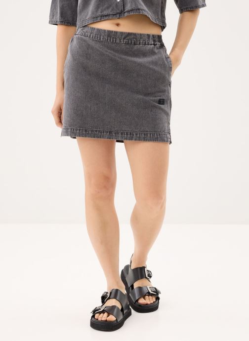 Noisy May Jupes courtes Nmoregon Mw Denim Skirt Bs038Bl femme noir
