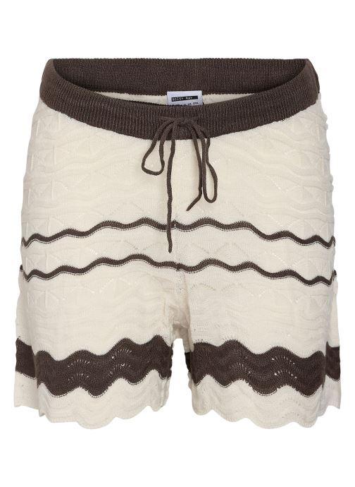 Noisy May Shorts Nmsadie Nw Knit Shorts damen braun