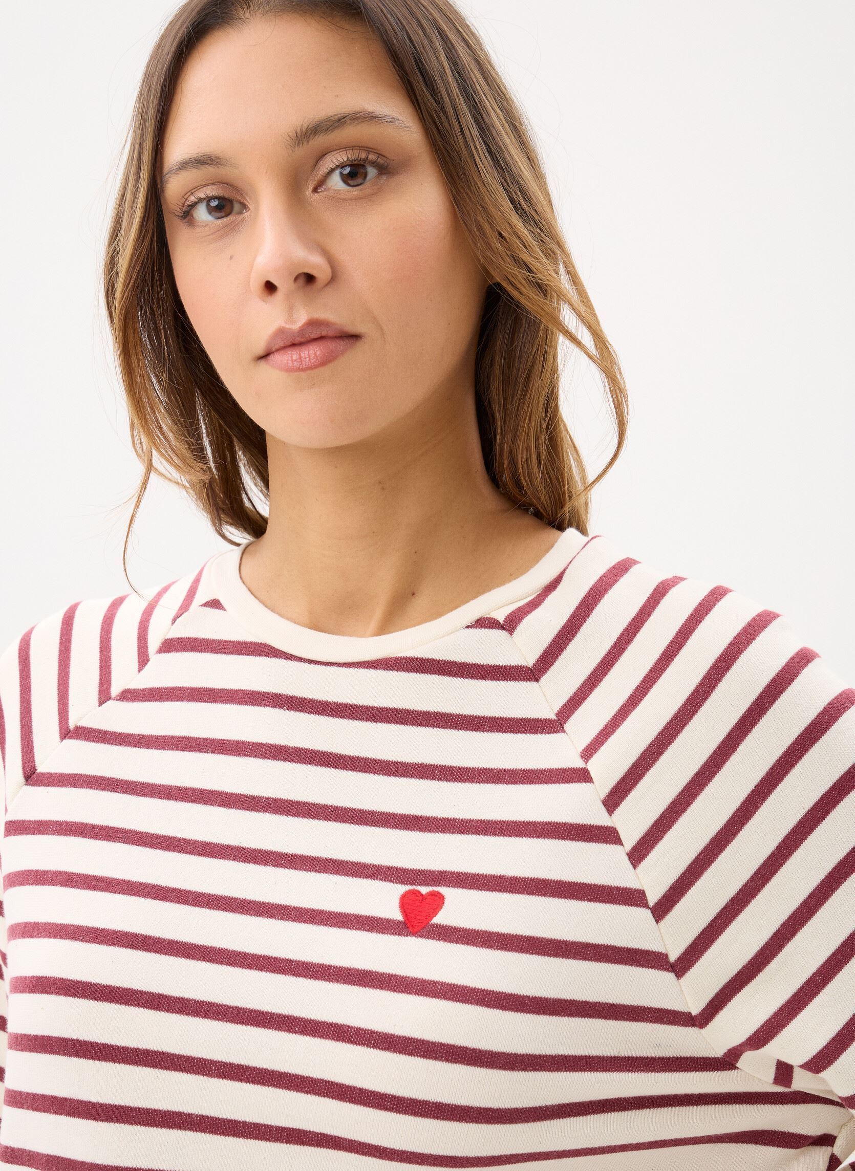 Sweatshirts Pcgreta Ls Emb Ub Sweat Noos damen weiß Pieces Sweatshirts Pcgreta Ls Emb Ub Sweat Noos damen weiß Cloud Dancer