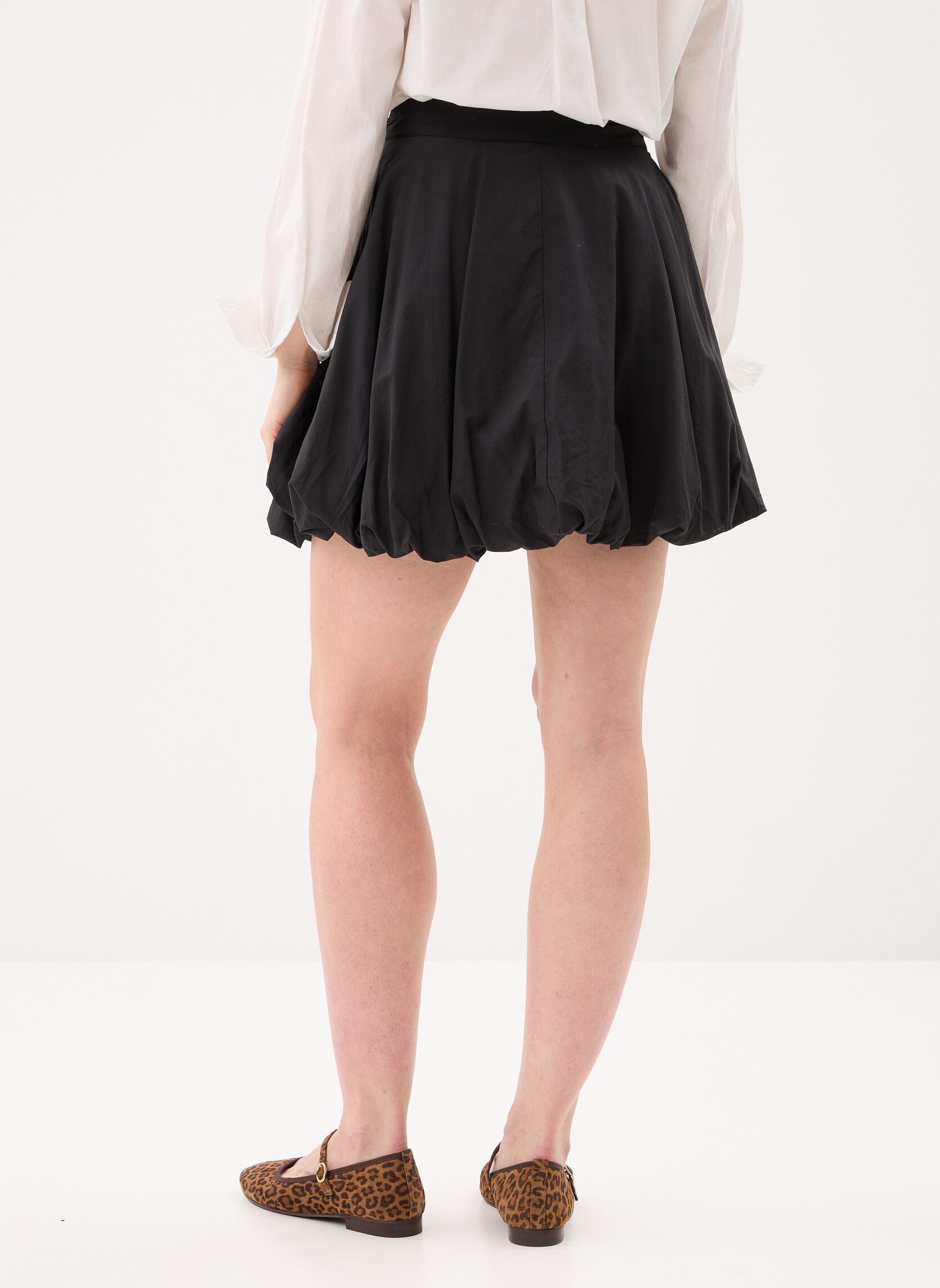 Korte rokken Pcmauve Hw Short Skirt Wvn dames zwart Pieces Korte rokken Pcmauve Hw Short Skirt Wvn dames zwart Black