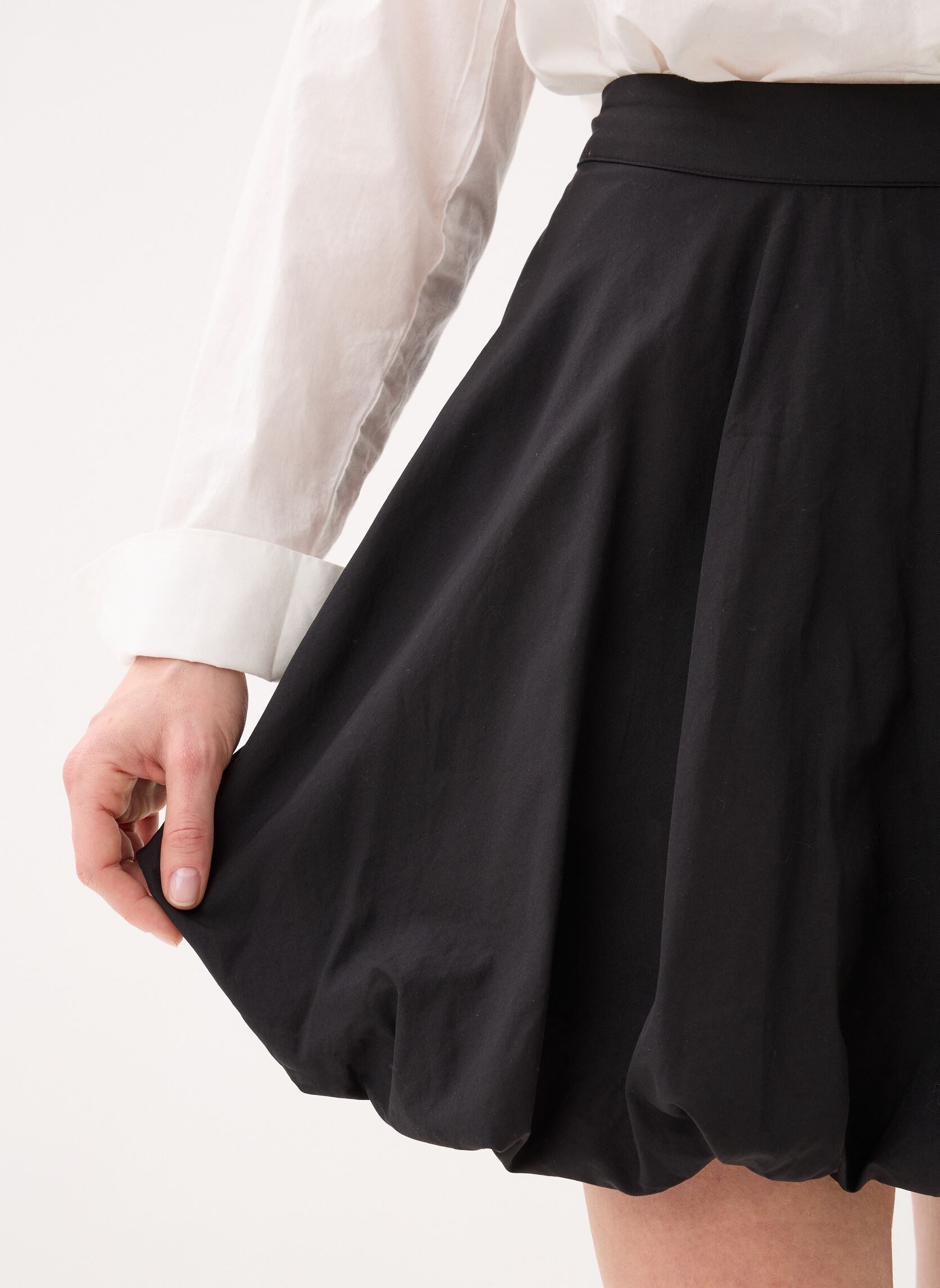 Korte rokken Pcmauve Hw Short Skirt Wvn dames zwart Pieces Korte rokken Pcmauve Hw Short Skirt Wvn dames zwart Black