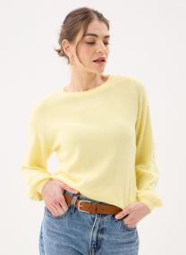 Pulls Pcnaomi Ls O-Neck Knit Noos Bc femme rose