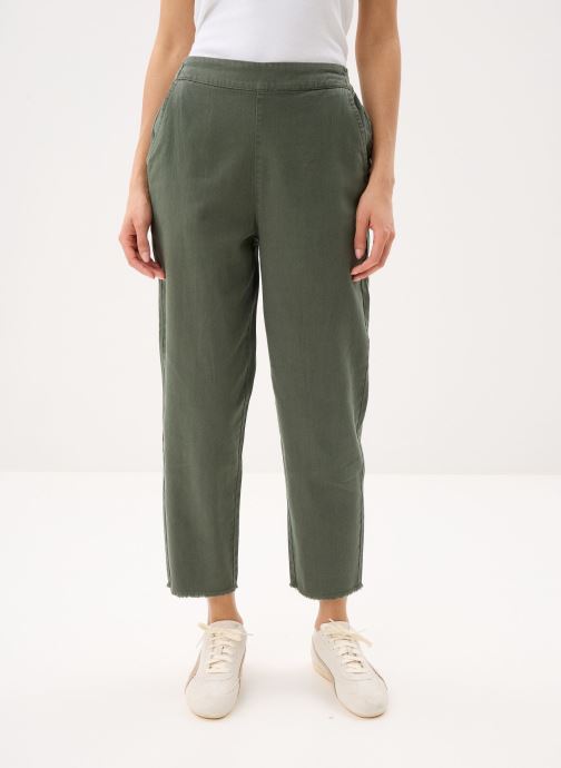 Pieces Rechte broeken Pcsally Hw Ankle Pants Wvn Fc dames groen
