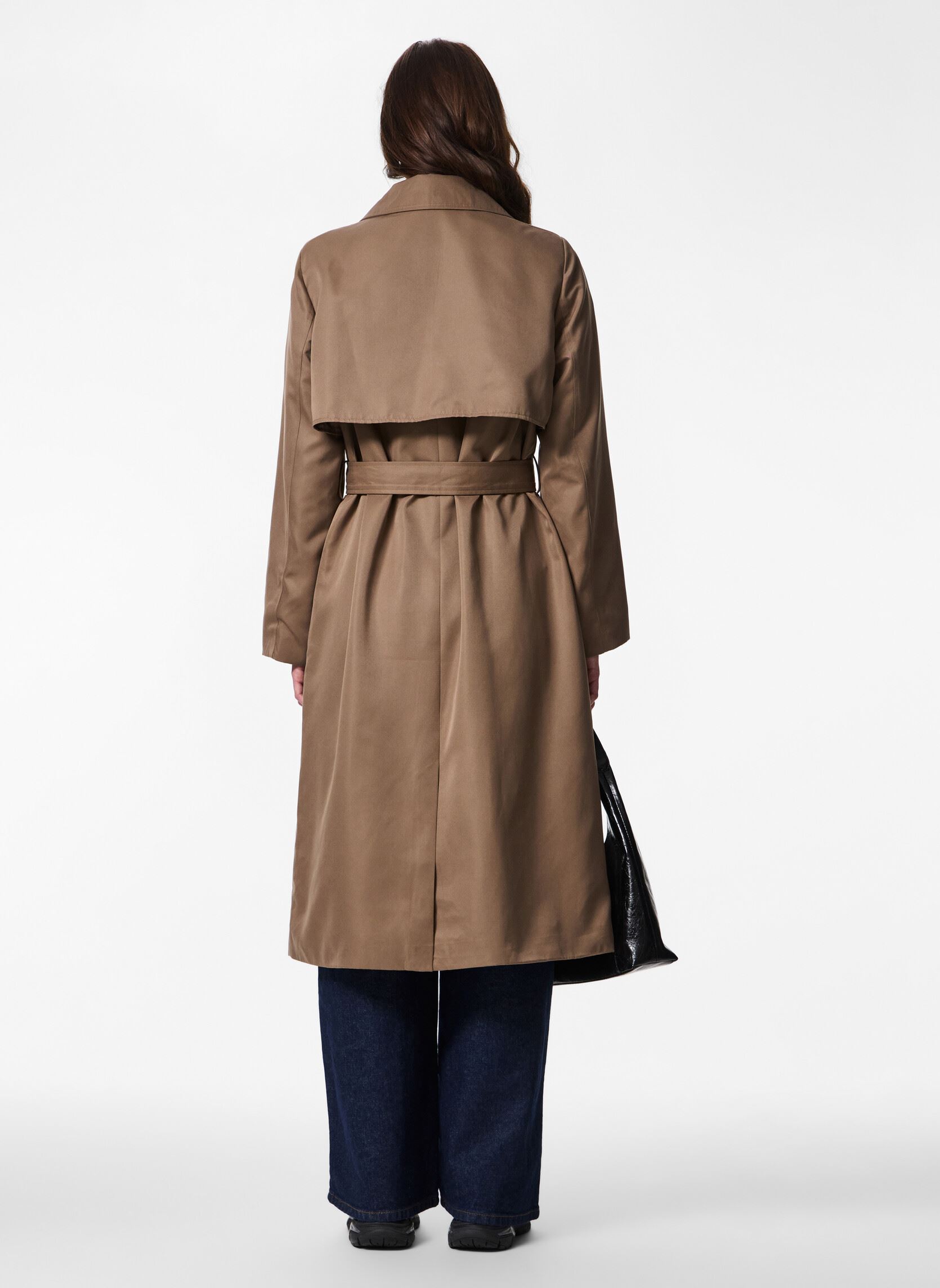 Trenchcoats Pcscarlett Ls Trenchcoat Noos Bc dames bruin Pieces Trenchcoats Pcscarlett Ls Trenchcoat Noos Bc dames bruin BROWN LENTIL