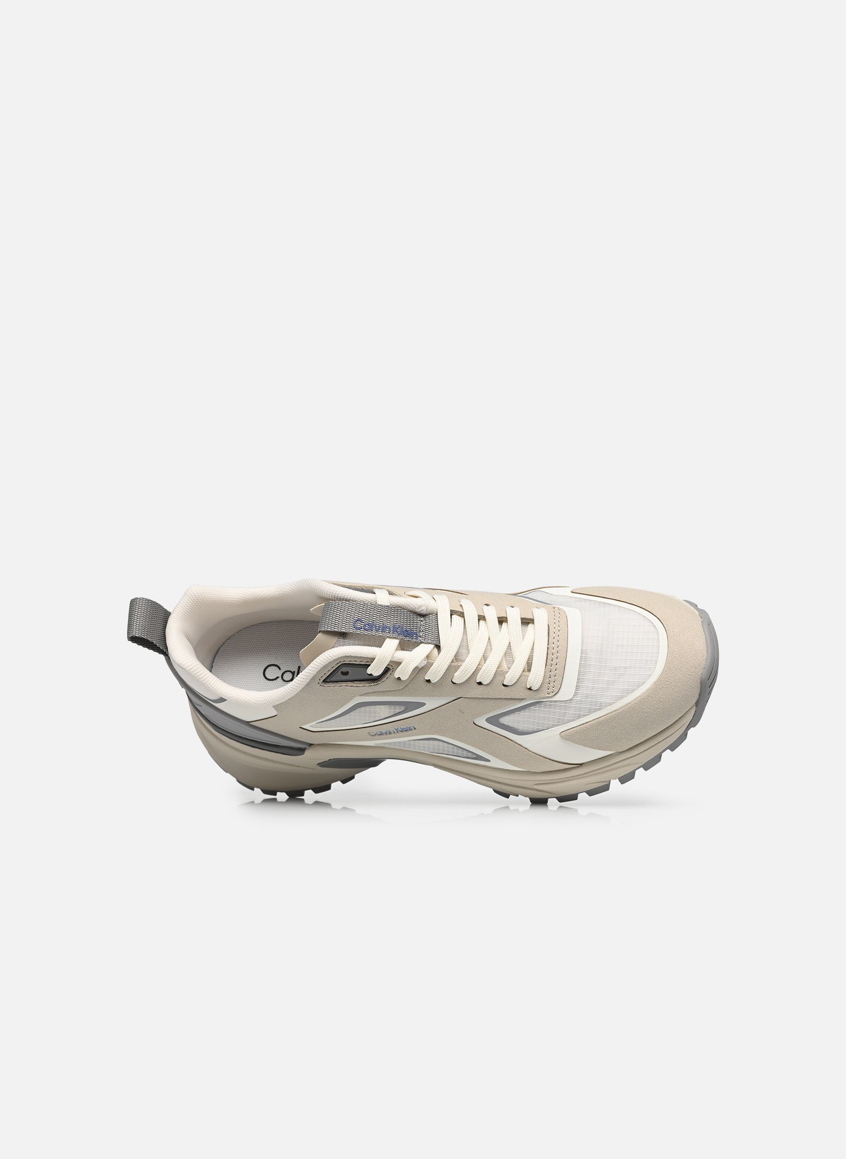 Lage sneakers HIKE RUN CKSTRIPE RI dames beige Calvin Klein Lage sneakers HIKE RUN CKSTRIPE RI dames beige BEIGE