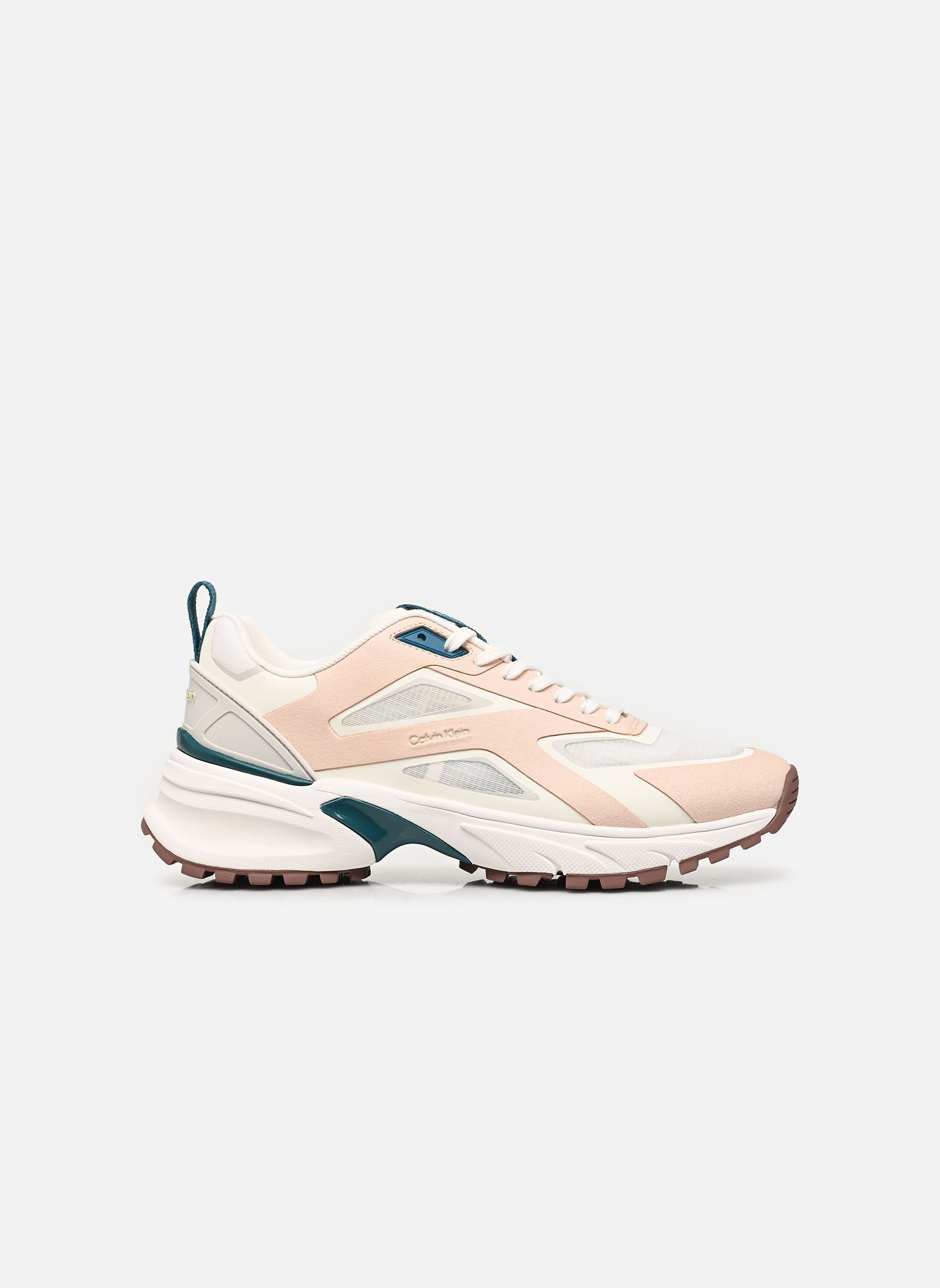 Baskets basses HIKE RUN CKSTRIPE RI femme rose Calvin Klein Baskets basses HIKE RUN CKSTRIPE RI femme rose PINK