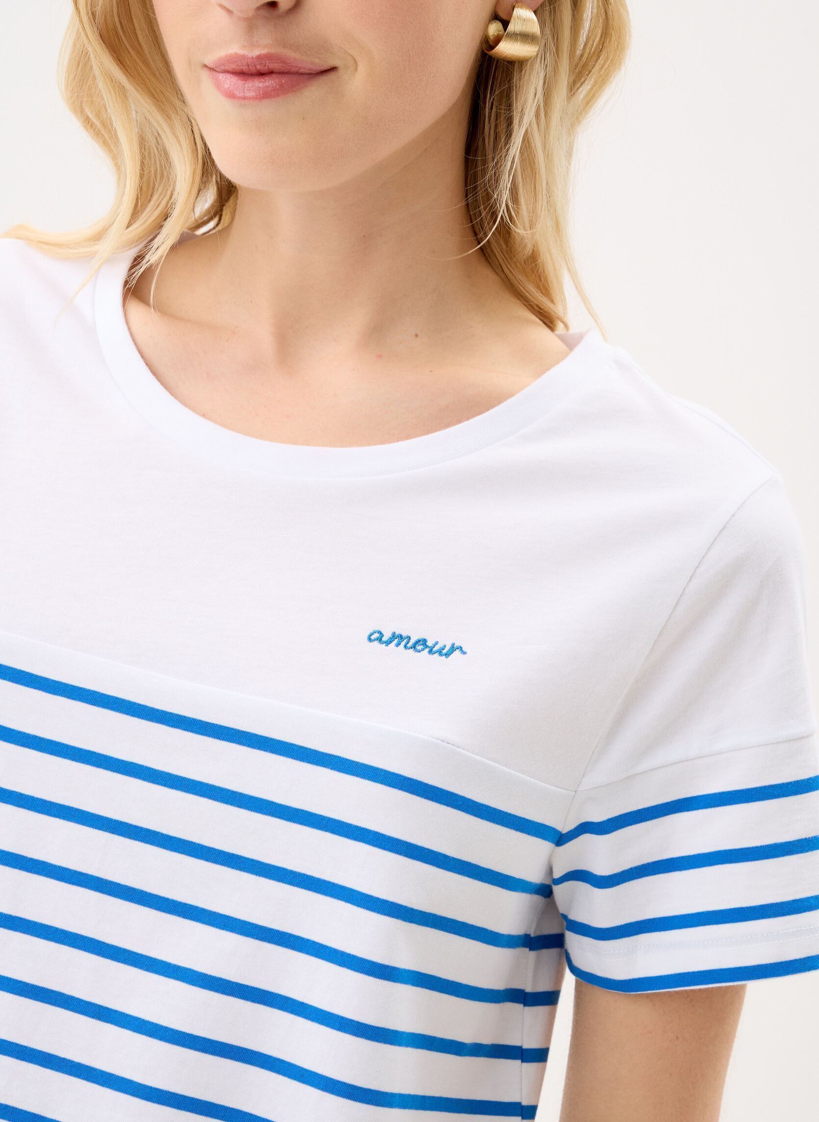 Tee-shirts manches courtes Pcamia Ss O Neck T-Shirt Jrs Fc Bc femme blanc Pieces Tee-shirts manches courtes Pcamia Ss O Neck T-Shirt Jrs Fc Bc femme blanc Bright white