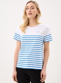 Tee-shirts manches courtes Pcamia Ss O Neck T-Shirt Jrs Fc Bc femme blanc Pieces Tee-shirts manches courtes Pcamia Ss O Neck T-Shirt Jrs Fc Bc femme blanc Bright white