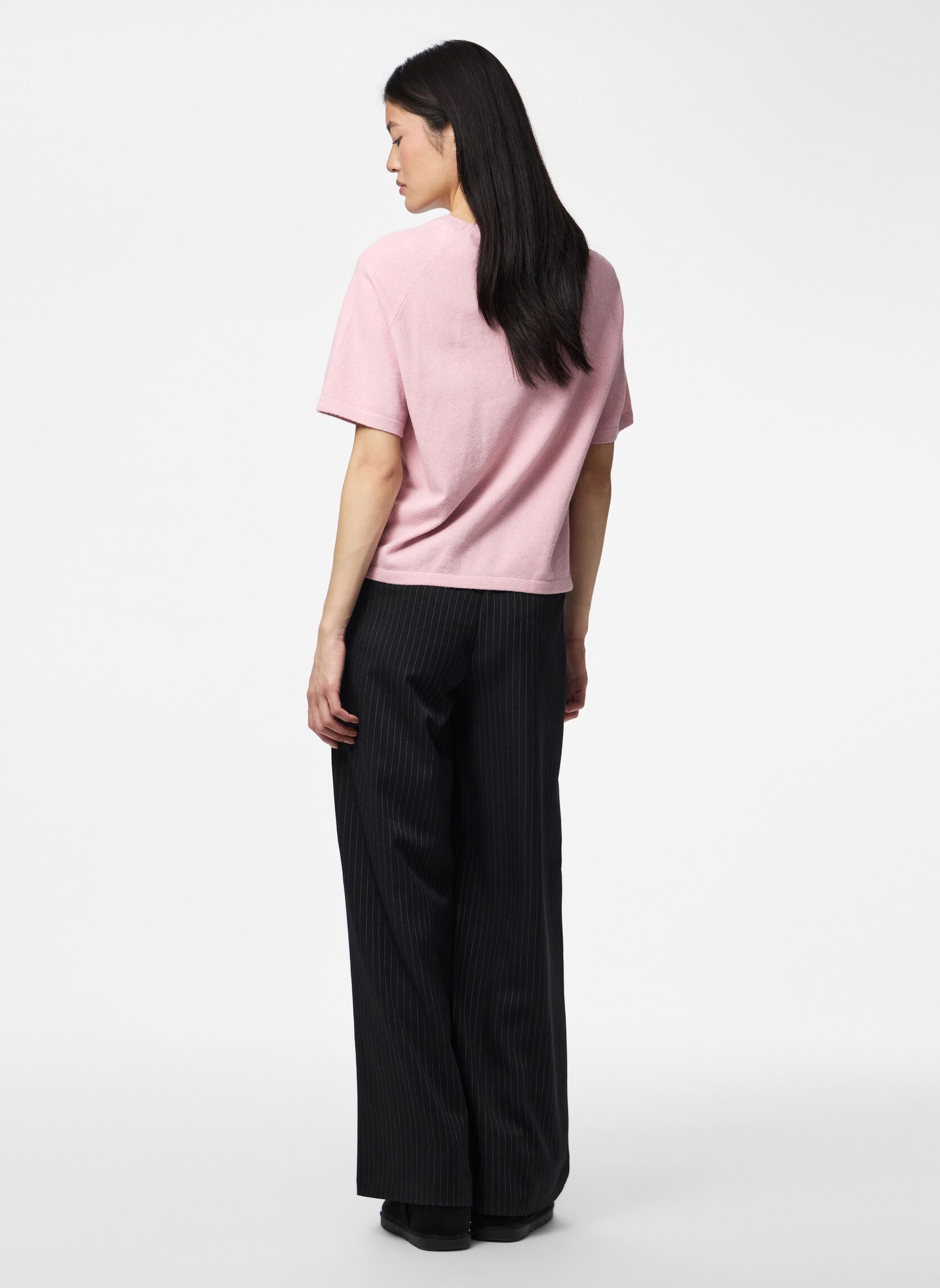 Pullover Pcbree Ss O-Neck Knit Noos Bc damen rosa Pieces Pullover Pcbree Ss O-Neck Knit Noos Bc damen rosa ROSEATE SPOONBILL