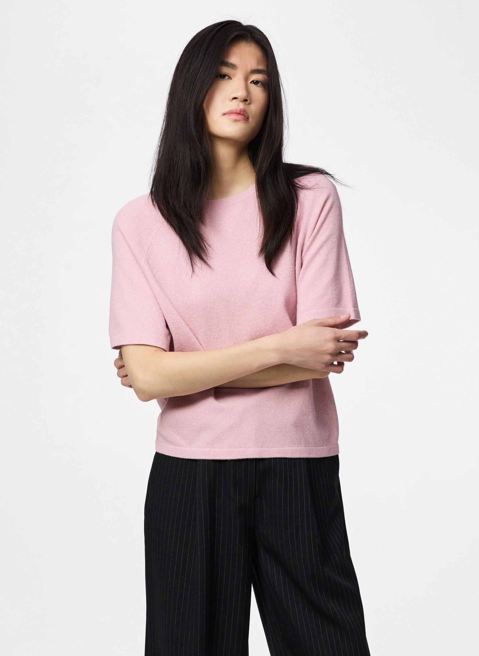 Pullover Pcbree Ss O-Neck Knit Noos Bc damen rosa Pieces Pullover Pcbree Ss O-Neck Knit Noos Bc damen rosa ROSEATE SPOONBILL