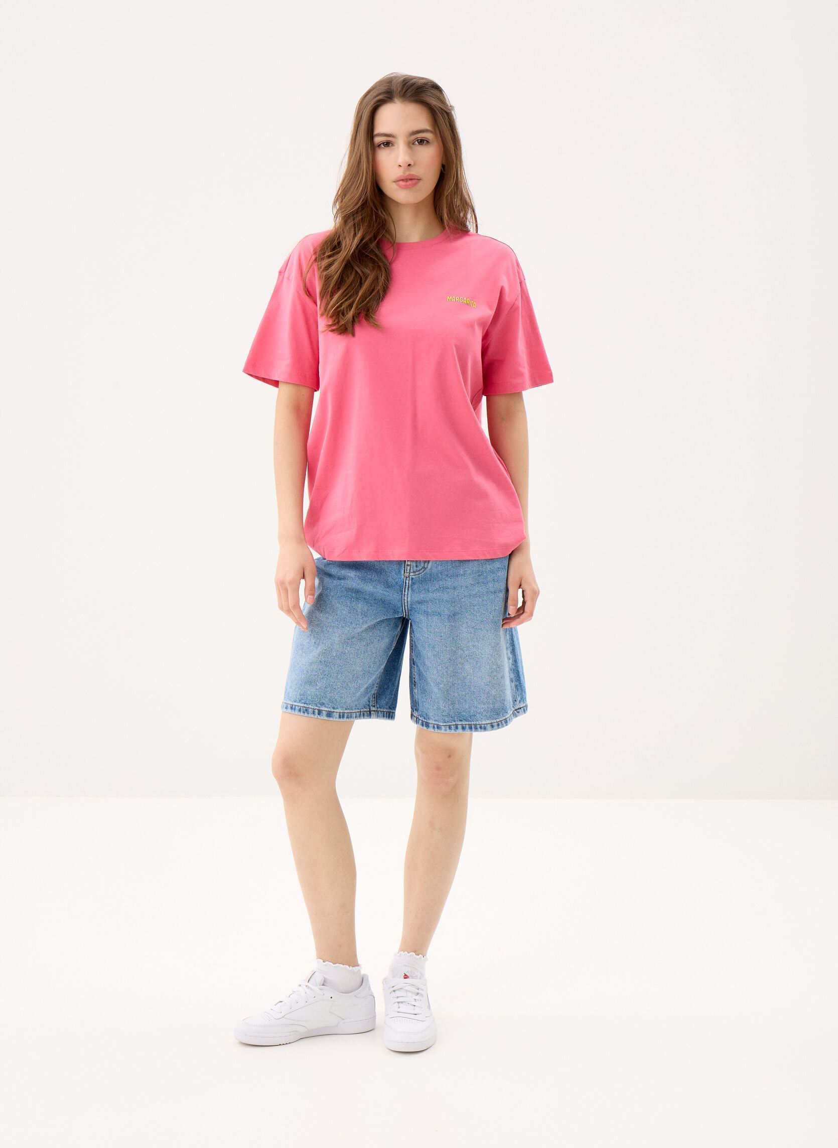 Tee-shirts manches courtes Pcgrink Ss Printed T-Shirt Jrs Bc femme orange Pieces Tee-shirts manches courtes Pcgrink Ss Printed T-Shirt Jrs Bc femme orange Fruit Dove
