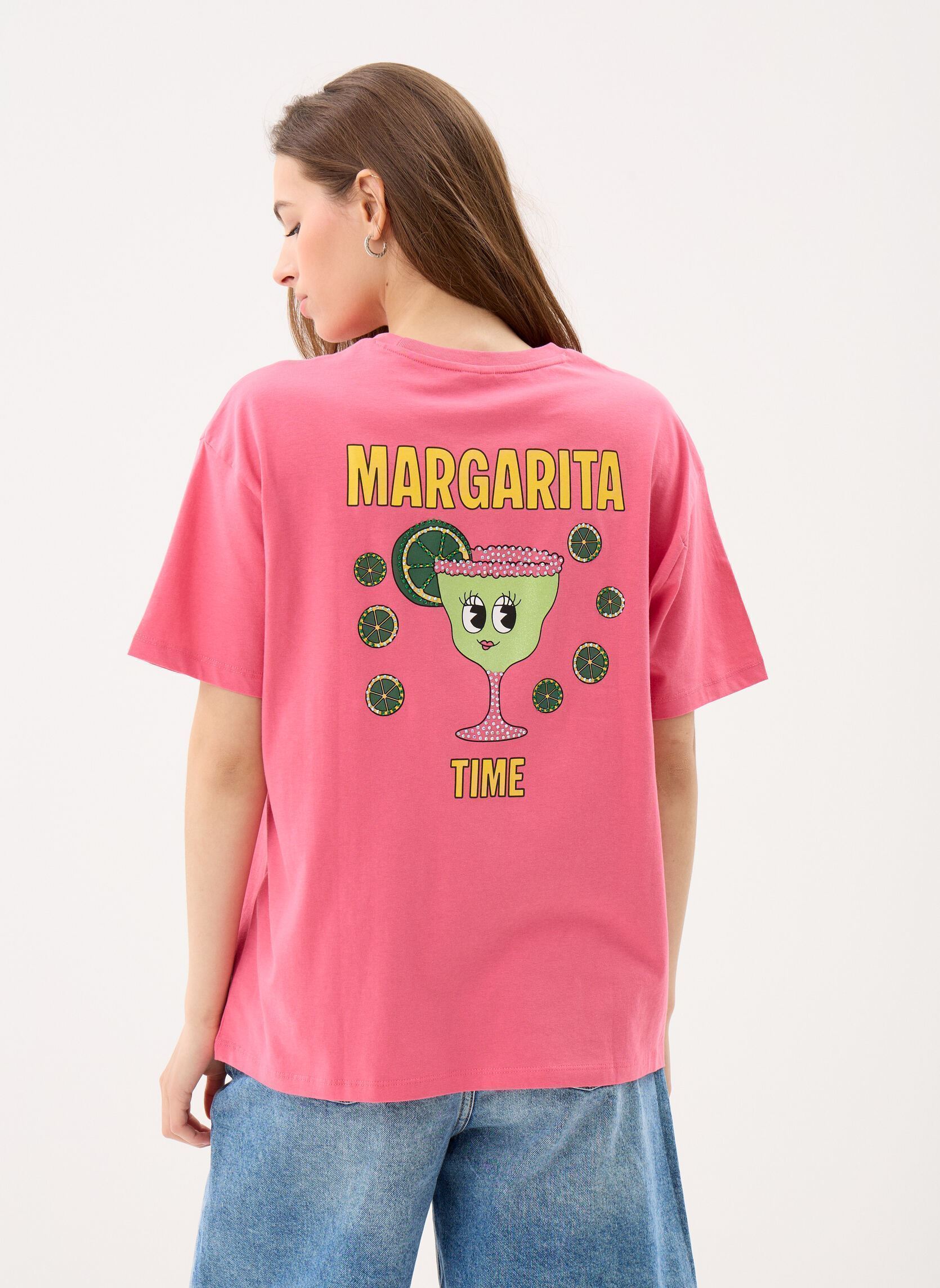 Tee-shirts manches courtes Pcgrink Ss Printed T-Shirt Jrs Bc femme orange Pieces Tee-shirts manches courtes Pcgrink Ss Printed T-Shirt Jrs Bc femme orange Fruit Dove