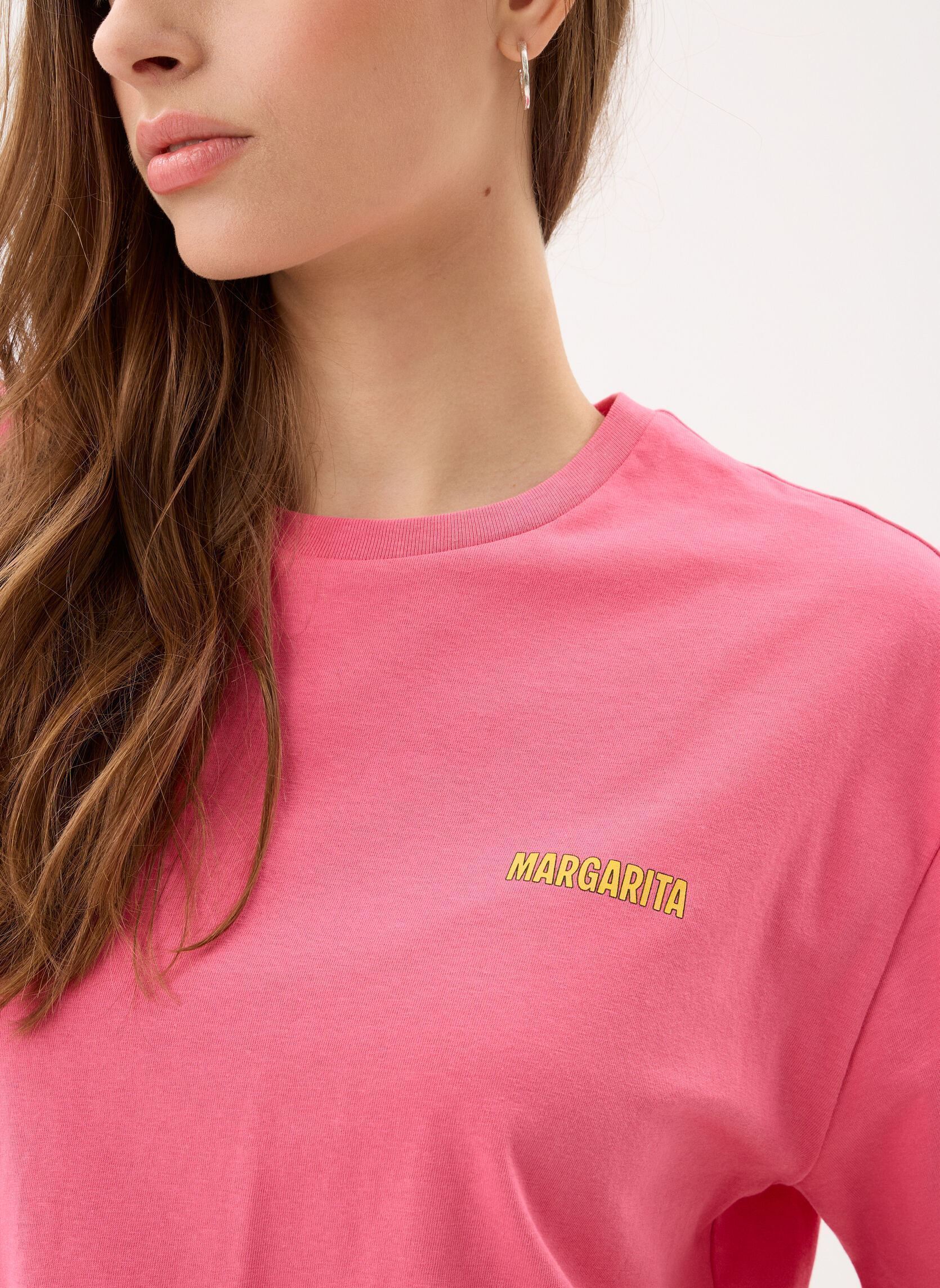 Tee-shirts manches courtes Pcgrink Ss Printed T-Shirt Jrs Bc femme orange Pieces Tee-shirts manches courtes Pcgrink Ss Printed T-Shirt Jrs Bc femme orange Fruit Dove