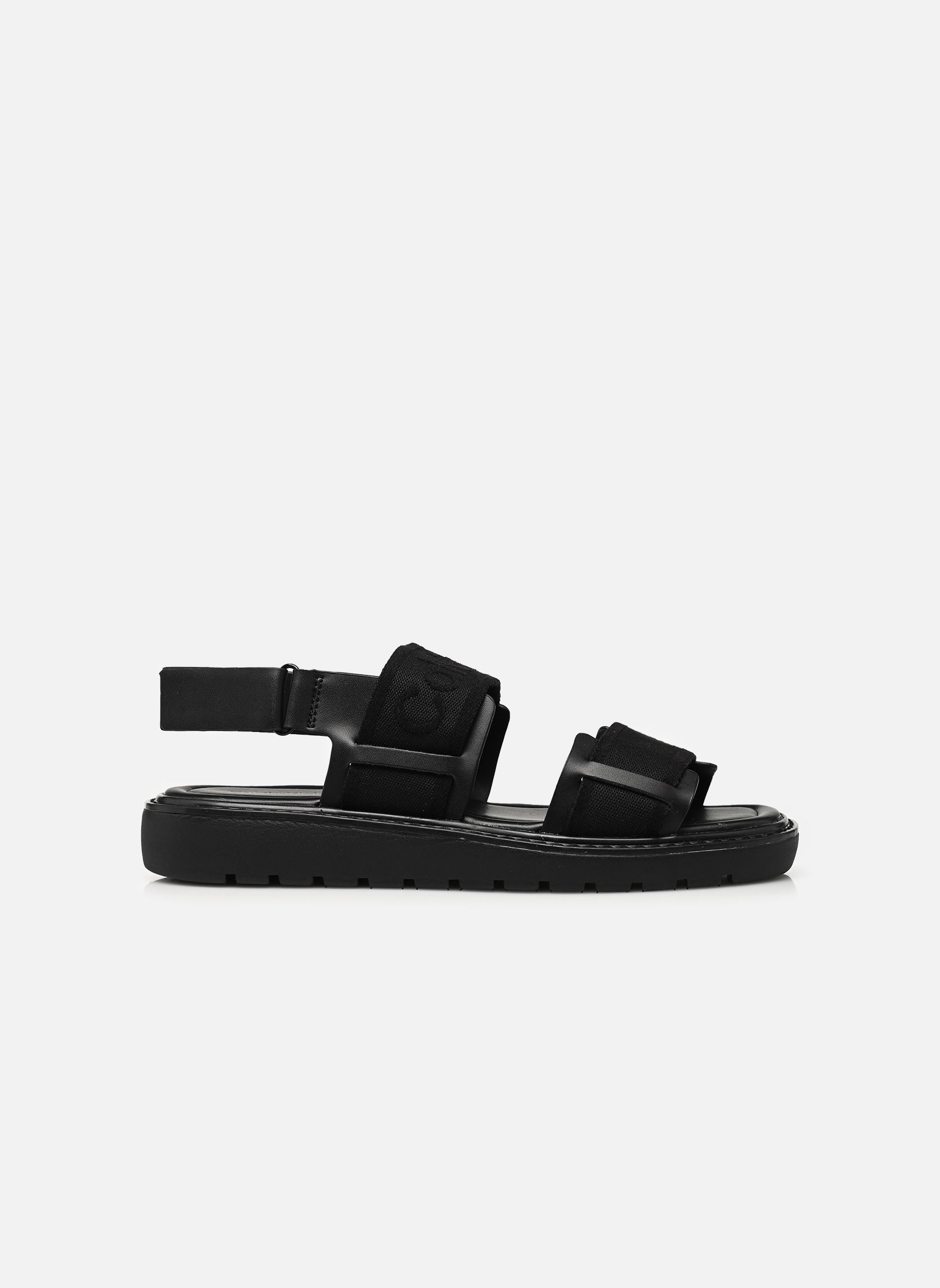 Sandalias de playa SQ MOLDED SANDAL WEB mujer negro Calvin Klein Sandalias de playa SQ MOLDED SANDAL WEB mujer negro Black