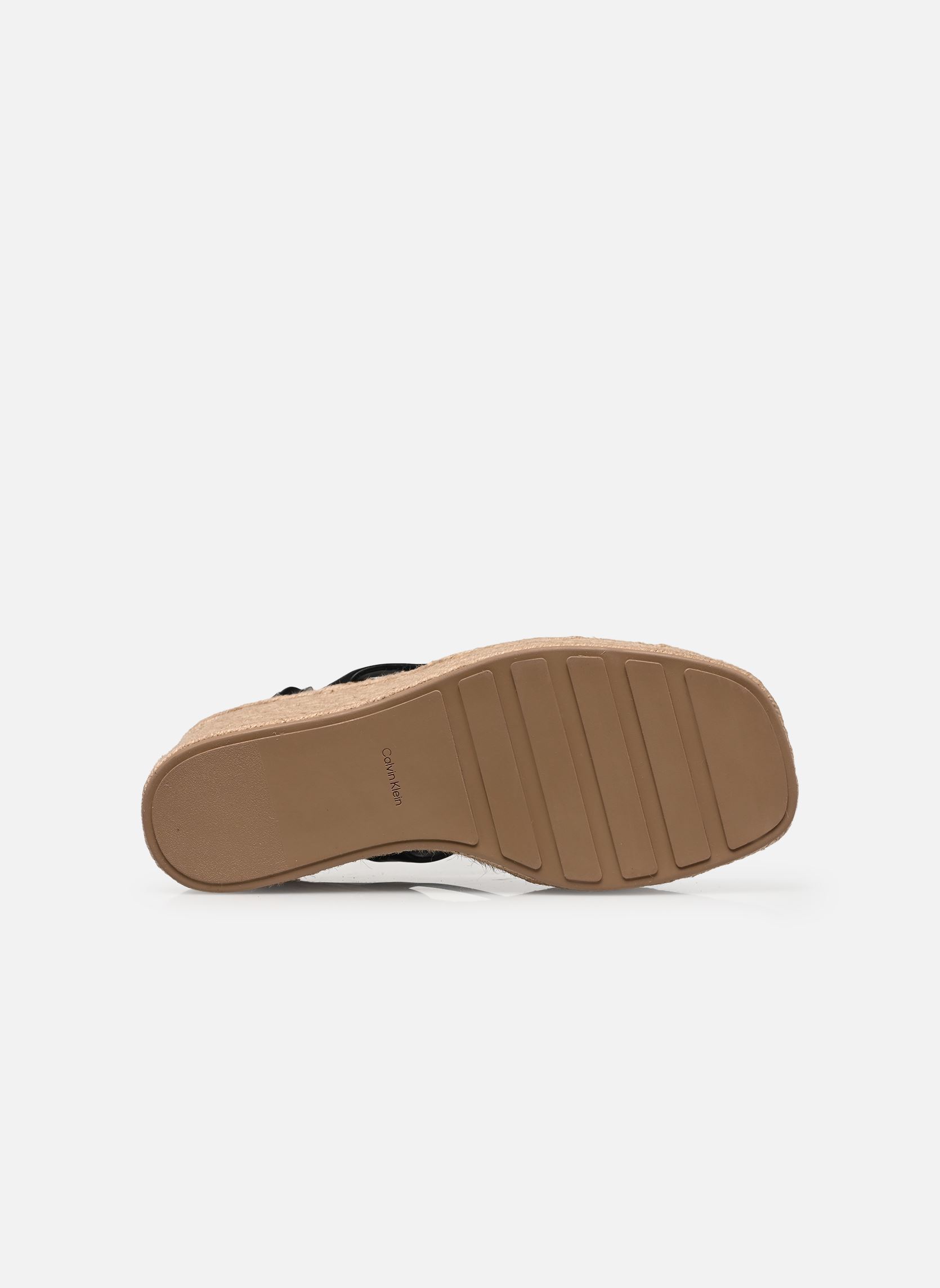 Strandsandalen WEDGE ESPAD 70 WEBBI damen schwarz Calvin Klein Strandsandalen WEDGE ESPAD 70 WEBBI damen schwarz Black