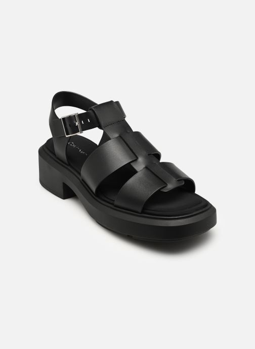 Calvin Klein Sandales de plage CHUNKY SANDAL FISHER femme noir