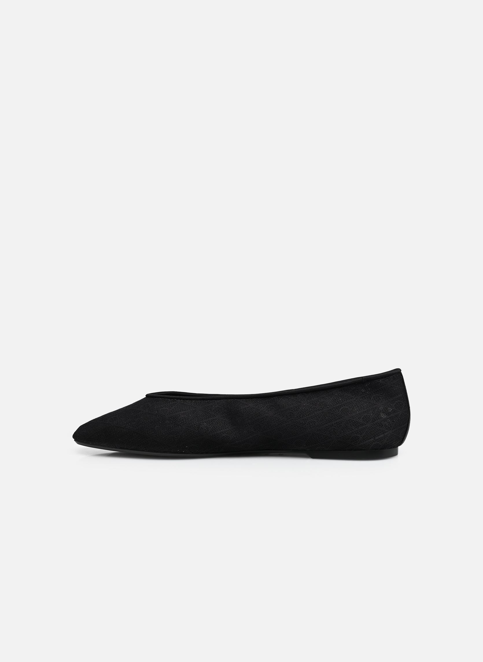Strandsandalen SQUARE BALLERINA AOP damen schwarz Calvin Klein Strandsandalen SQUARE BALLERINA AOP damen schwarz Black