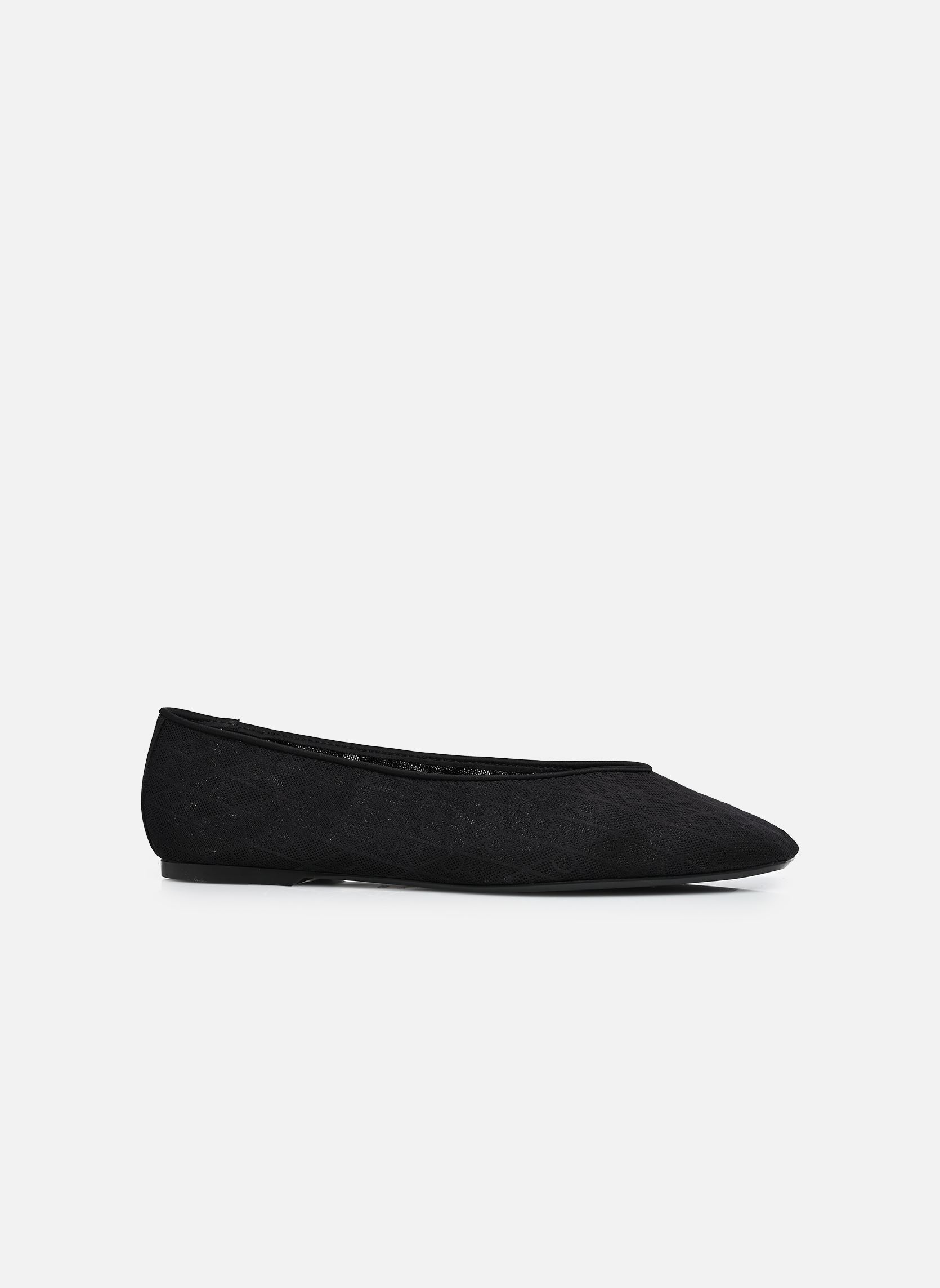 Strandsandalen SQUARE BALLERINA AOP damen schwarz Calvin Klein Strandsandalen SQUARE BALLERINA AOP damen schwarz Black